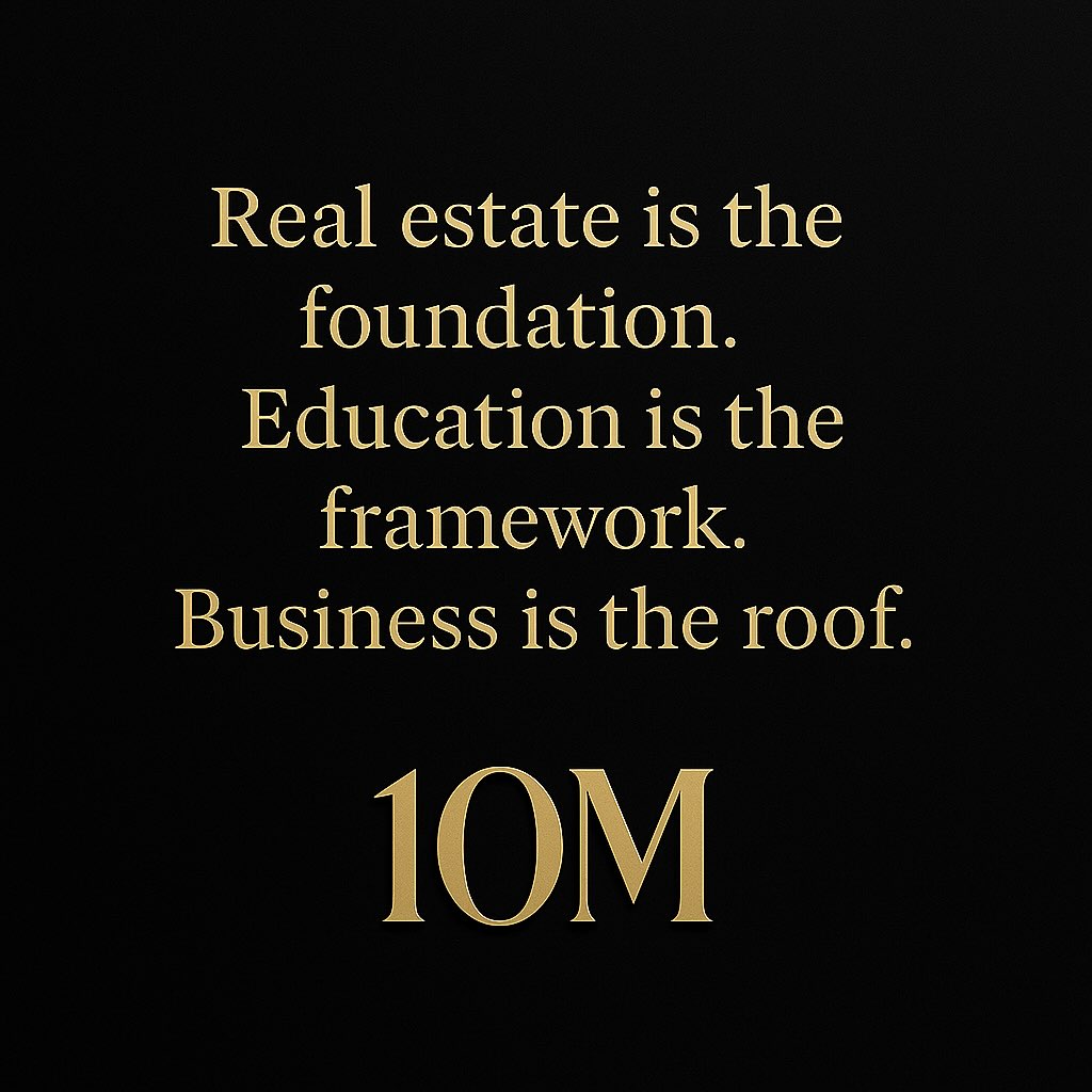 Real estate is the foundation. Education is the framework. Business is the roof. 🏛️
⠀
At 10M, we don’t throw around buzzwords….we build structures that last.
🏠 Real estate gives you stability…something tangible, something to stand on.
📚 Education gives you structure….strategies, insights, and the confidence to take action.
🏢 Business brings it all together….it’s the roof that shelters your legacy and expands your wealth.
If you’re only focused on one piece, you’re missing the power of the full structure.
We believe in stacking value….asset by asset, skill by skill, connection by connection.
🛠️ Want generational wealth? Then stop just building income. Start building infrastructure.
🔑 Join the Network for Net-Worth: where funding meets freedom, and future meets action.
#10M #BuildWealth #RealEstateInvesting #BusinessGrowth #FinancialFreedom #EntrepreneurLife #TheWealthNetwork #FundingFreedomFuture #SuffolkCounty #NassauCounty #LongIsland #NorthCarolina #Connecticut #Deals #Winning #Success