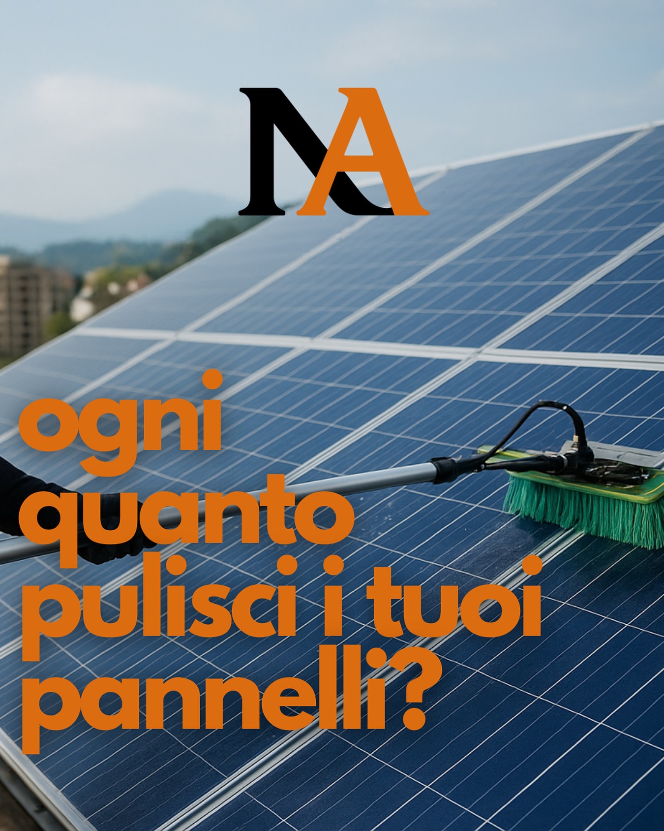 I pannelli solari accumulano polvere, smog e sporco, riducendo la produzione di energia. Per questo è fondamentale una pulizia periodica ogni 1-2 anni (a seconda della zona e delle condizioni ambientali).
⚡ Perché è importante:
Eviti perdite fino al 20% di efficienza
Massimizzi il risparmio in bolletta
Mantieni alto il guadagno dalla vendita di energia in eccesso
💧 Una semplice manutenzione protegge il tuo investimento e ti garantisce prestazioni ottimali tutto l’anno!