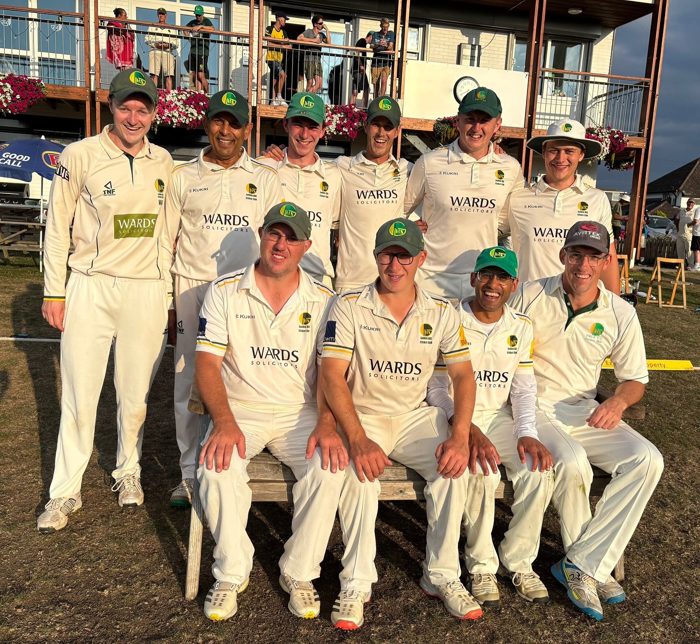 With yesterday’s Win the 3XI have secured the Division 5 league title with a weekend to spare.
Back to back promotions see them into Division 4 next season. Huge congratulations to Captain Spicer who has led the troops superbly throughout the campaign.
#UpTheHill 🏆