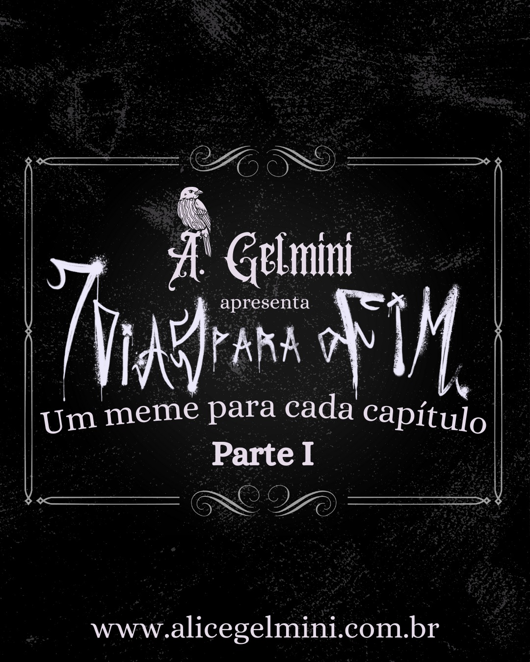 Primeira parte de uma série que trarei aqui de memes que representam muito bem cada capítulo!
Ficou curioso? Vem para o time da galera que já leu Sete Dias para o Fim.
E você que já leu, concorda com as representações?
#livro #book #bookstagram #instabook #literatura #vampiro #vamp #vampiros #booktok