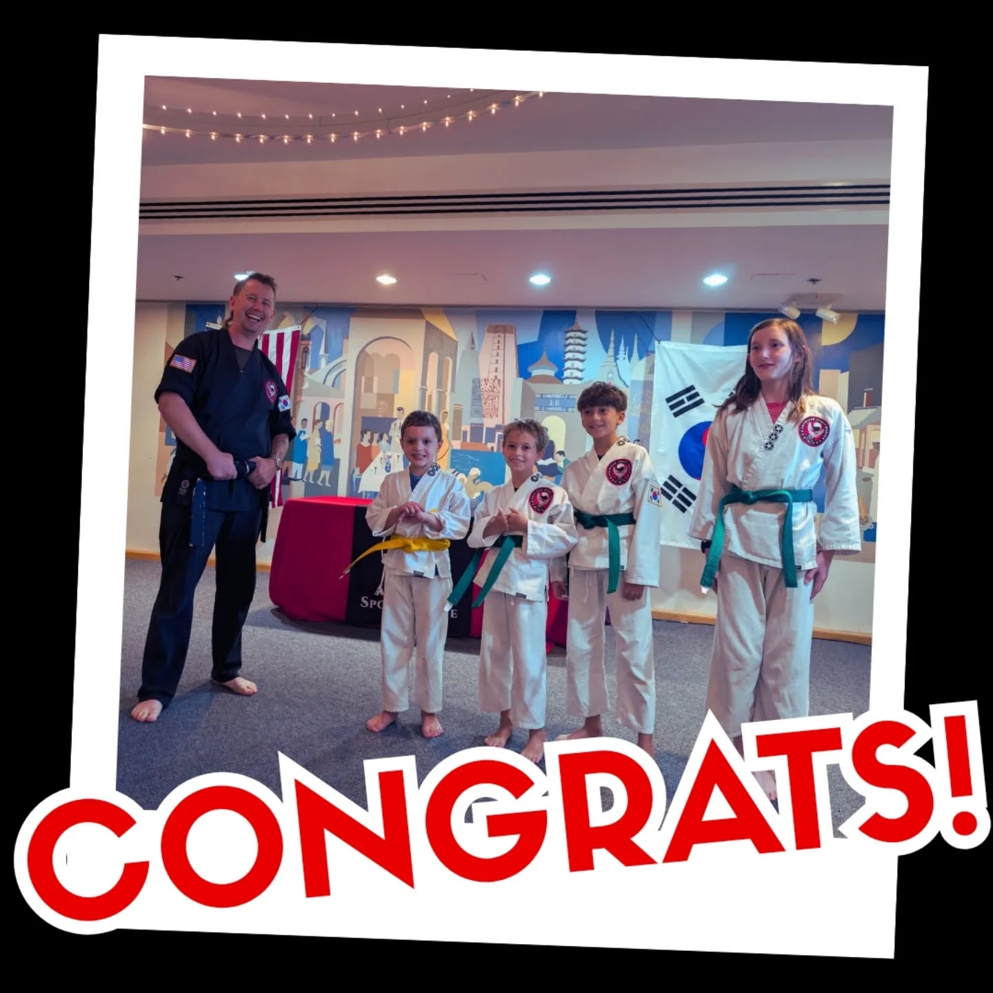 Great performances from our testing candidates last night! Congratulations on earning your next belt! Now, on to the next challenge!!