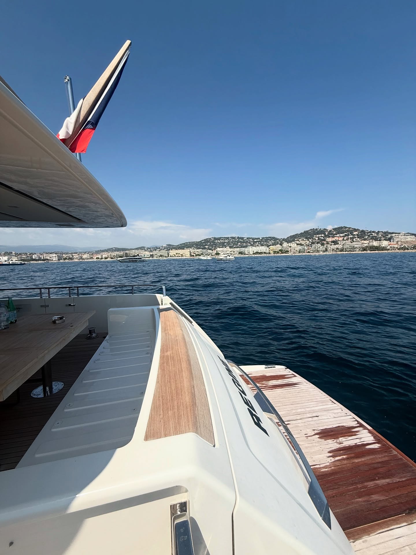 Casual day in the French Riviera #yachting #cannes #boatday #sttrop 🛥️😎🎆