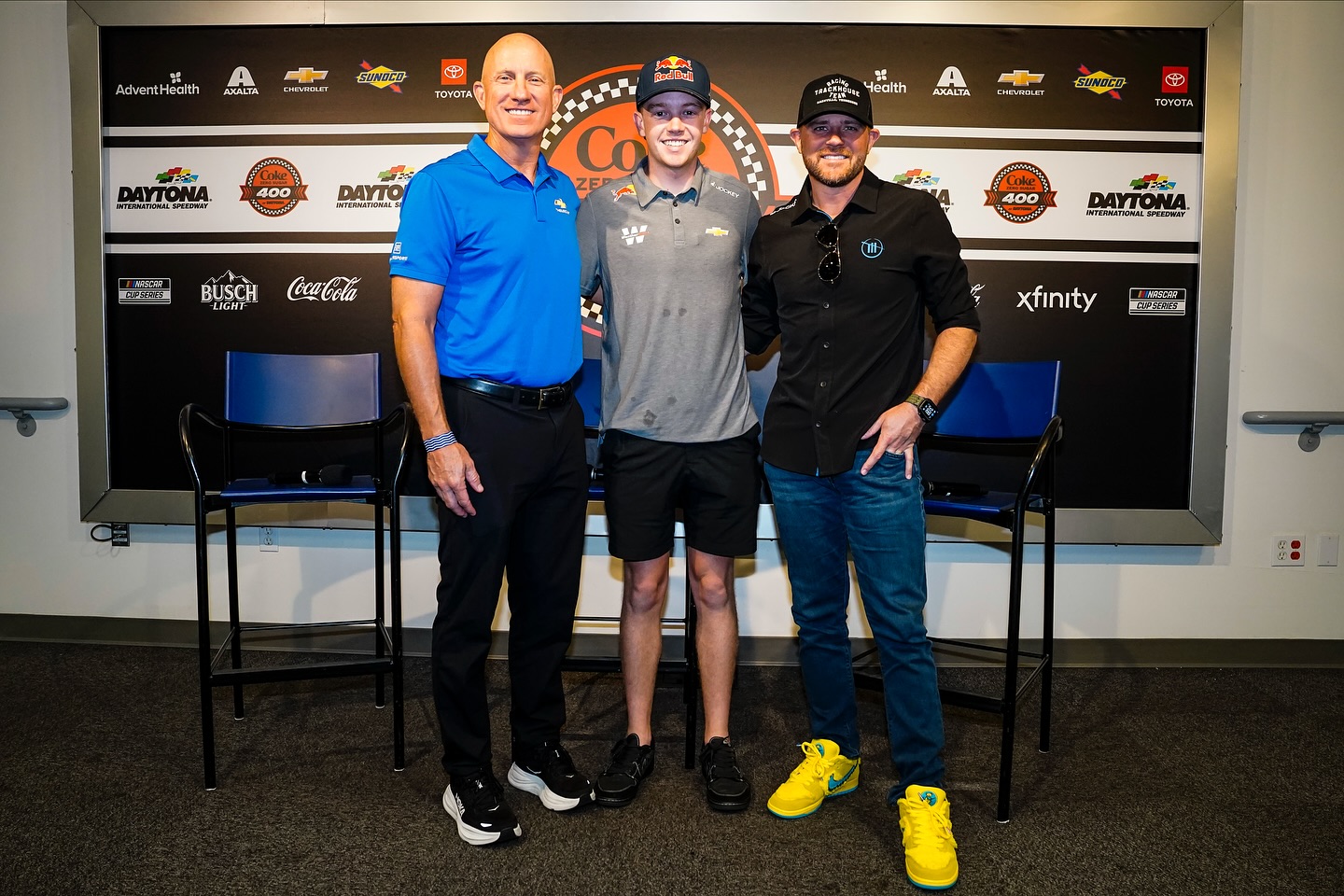 Today is a day I’ve dreamed of for as long as I can remember. From my first day behind the wheel to now, I knew I wanted to spend my life doing this. I didn’t know what my path would look like growing up. There’s been some uncertainty along the way. I’ve had days where I asked myself why I took the risk of not going to high school and living the life of a normal teenager. I’ve been incredibly fortunate to meet some amazing people on this journey including everyone at @teamchevy and @teamtrackhouse, along with many others that I don’t have the space to name. They’ve made this moment possible for me.
I never imagined I’d be racing full time in the @NASCAR Cup Series at 19 years old, but I’ve always believed that with hard work and persistence, anything could be possible. To @realmarksjustin, thank you for believing in me before most did and giving me the chance to show the world what we can accomplish together. Thank you to my family for giving me everything I’ve needed to succeed from day 1. I’m beyond excited to begin this new chapter of life with my team and I’m ready to give everything I have to bring a championship to Trackhouse starting in February at the Daytona 500.
Let’s do this.❤️