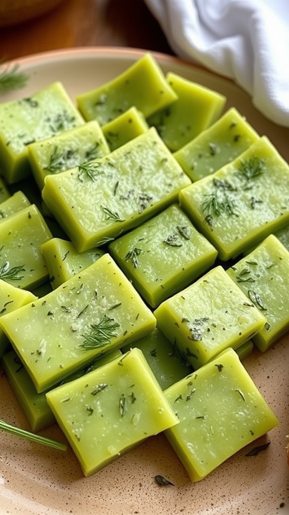 Silky, savory, and infused with fresh dill — this Armenian fava is mezze magic. 🌿 Made from tender broad beans, onion, and carrot, blended to perfection, and chilled until sliceable. Drizzle with golden olive oil and serve with lavash for the ultimate appetizer upgrade. 🫛✨
#ArmenianFood #MezzeTable #VeganMediterranean #PlantBasedRecipes #HealthyEats #VeganMezze #BeanRecipes #MiddleEasternFood #MediterraneanEats #VeganComfortFood #OliveOilLove #HealthyRecipes #VegetarianRecipes #FoodPhotography #VeganDips #HomemadeGoodness #TraditionalRecipes #FoodLovers #CleanEating #BroadBeans