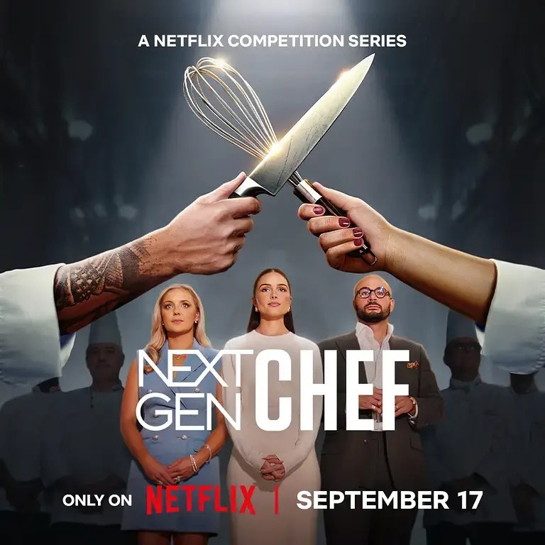 We’re thrilled to announce that we’ve cast Netflix’s “Next Gen Chef,” an exciting new culinary competition featuring 21 of America’s hottest young chefs under 30 competing at The Culinary Institute of America!
The series will be hosted by Olivia Culpo with judges Carlton McCoy and Kelsey Barnard Clark, and executive produced by LeBron James, premiering September 17th.