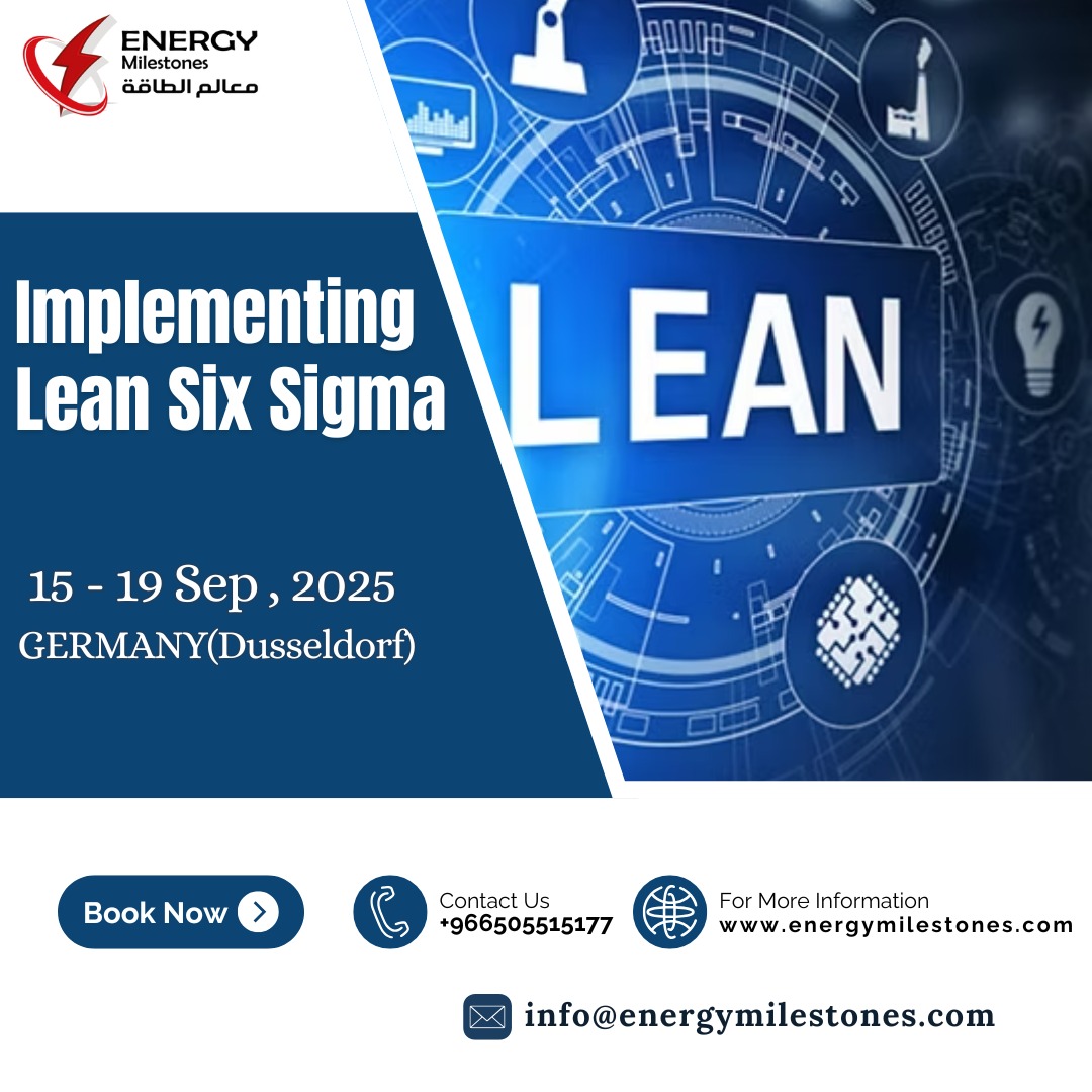 Implementing Lean Six Sigma
.....
https://2u.pw/bCcDiO
.....
#Energymilestones #Training #Training_center #Energymilestones #Corporation #Implementing #Lean #Six #Sigma