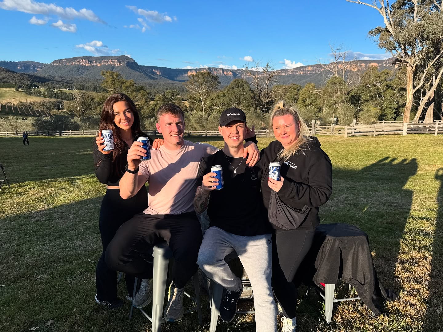 No filter needed! Perfect day! How fun is it when you meet those customers that turn into instant friends! Better still, those friends that instantly love your new Wine Beer! #winning #megalongcreekestate #megalongvalley #bluemountainsnsw #bluemountainswine #bluemountainsbeer