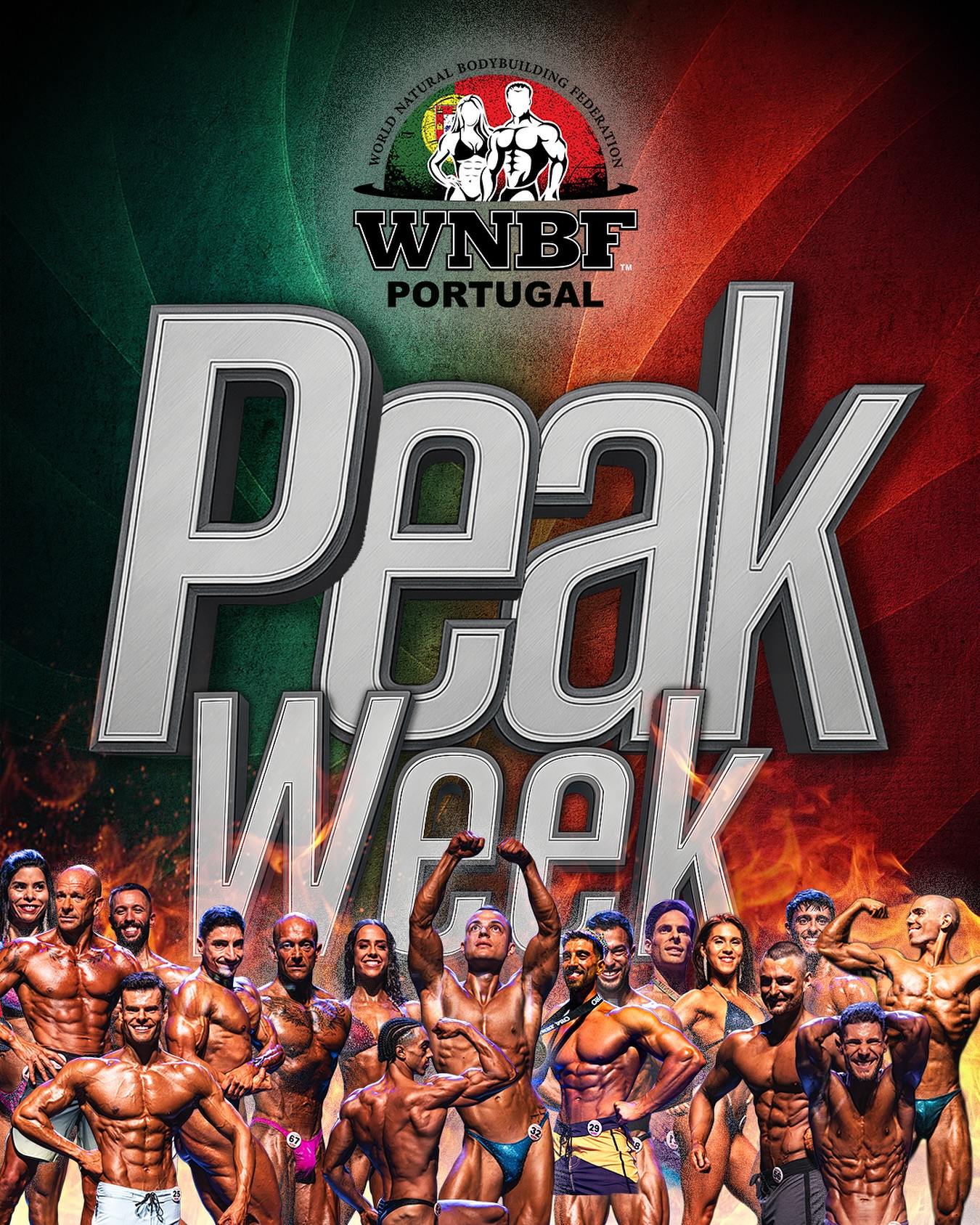 #peakweek
Best day of the year coming 🙌🏼 and the celebration of natural bodybuilding 💪🏼
We invite you all to be part of this special event 🇵🇹