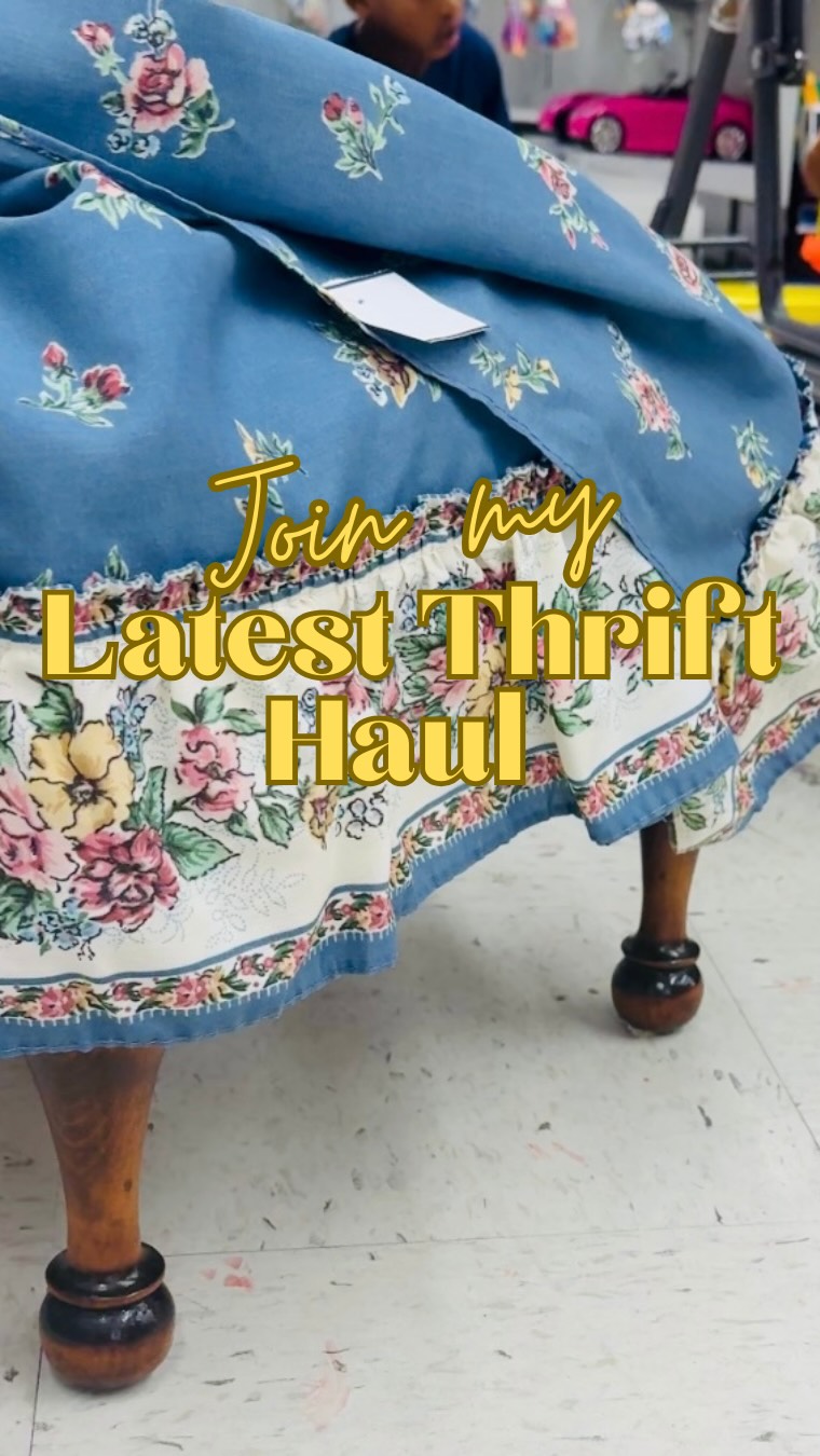 Latest thrift haul ✨
➡️ Join me for more easy DIY, thrift flips and affordable home decor
#thrift #thrifthaul #DIY #budgetdecor #thriftflip #affordabledecor