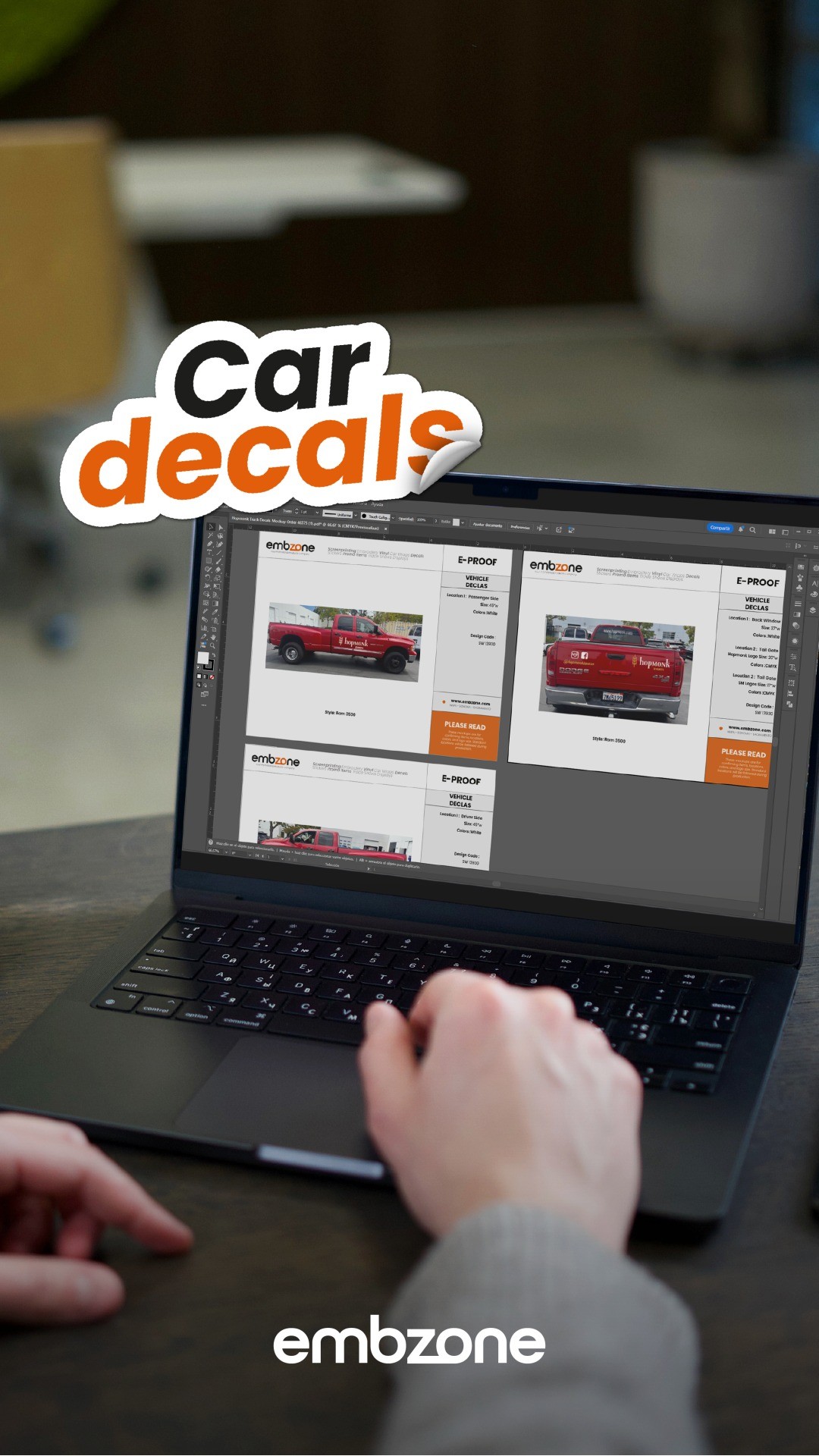 New project!
At Embzone, we designed and installed car decals on a pickup truck belonging to @hopmonktavern, a famous chain of beer taverns offering live music and handmade food.
Thank you for trusting us!
Do you want your vehicle to look as good as the @hopmonkmobilekitchen? We know how to make that happen!