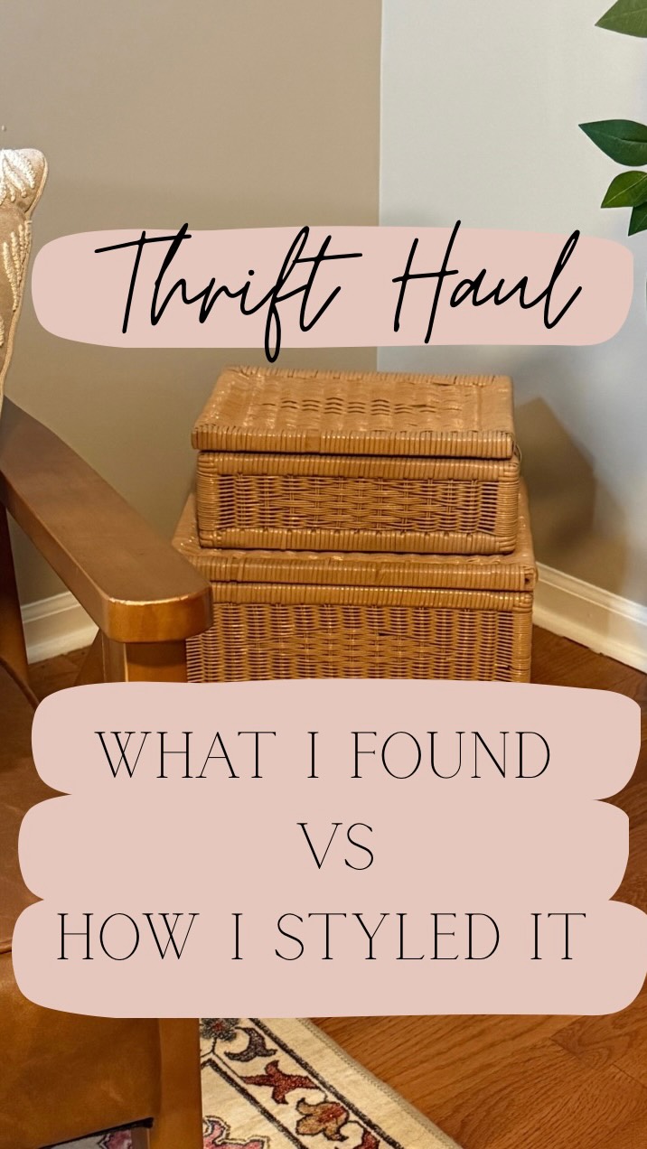 ✨Thrift finds + Easy upgrades!✨
➡️ Join me for more easy DIY, thrift flips and affordable home decor
#thrift #thrifthaul #DIY #budgetdecor #thriftflip #affordabledecor