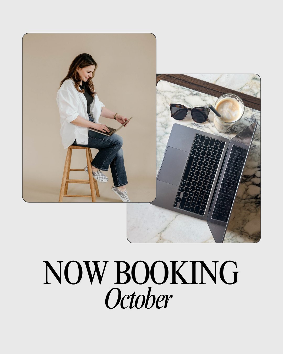 Now booking branding projects for October! 📅 If you’re ready to clarify your brand and make your business shine, let’s snag your spot. DM me to chat about your vision!
Or click the link in my bio for more info!