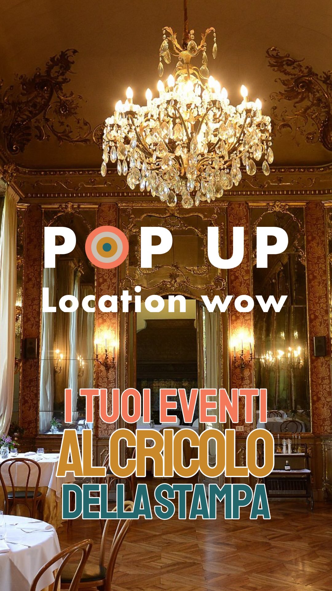Il @circolodellastampatorino con i suoi saloni barocchi e l’atmosfera raffinata, è lo scenario ideale per cerimonie, meeting e occasioni speciali ✨
Vieni a raccontare la tua storia? 😍
Chiamaci al +39 340 629 4556 o inviaci una mail a popup.locationwow@gmail.com per riservare le nostre location wow per i tuoi eventi!🥂
#locationwow #locationtorino #eventitorino #cateringservice #torinoeventi #popuplocation #eventotorino #eventiprivati #matrimonio #matrimoniodafavola #18esimo #compleannospeciale❤️🎉 #matrimoniotorino #festetorino #festaprivata #festeprivate