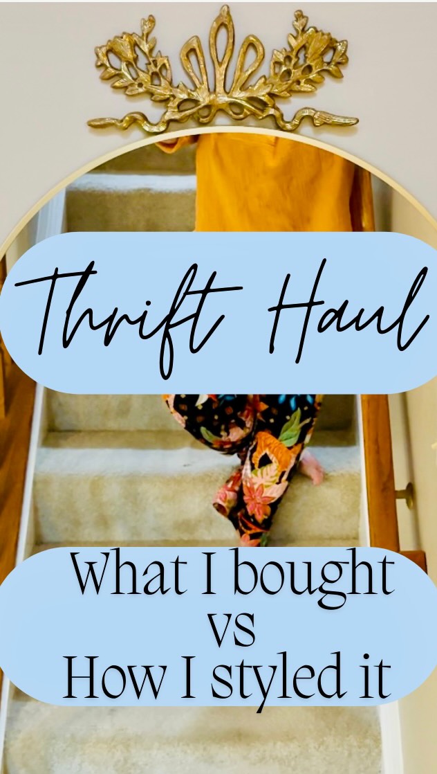 Latest thrift haul ✨ From carved wood to vintage brass (those little feet get me every time 😍).
Already styling them around the house, but help me decide… should I paint the brass piece to match the mirror or leave it as-is? 👇
➡️ Join me for more easy DIY, thrift flips and affordable home decor
#thrift #thrifthaul #DIY #budgetdecor #thriftflip #affordabledecor