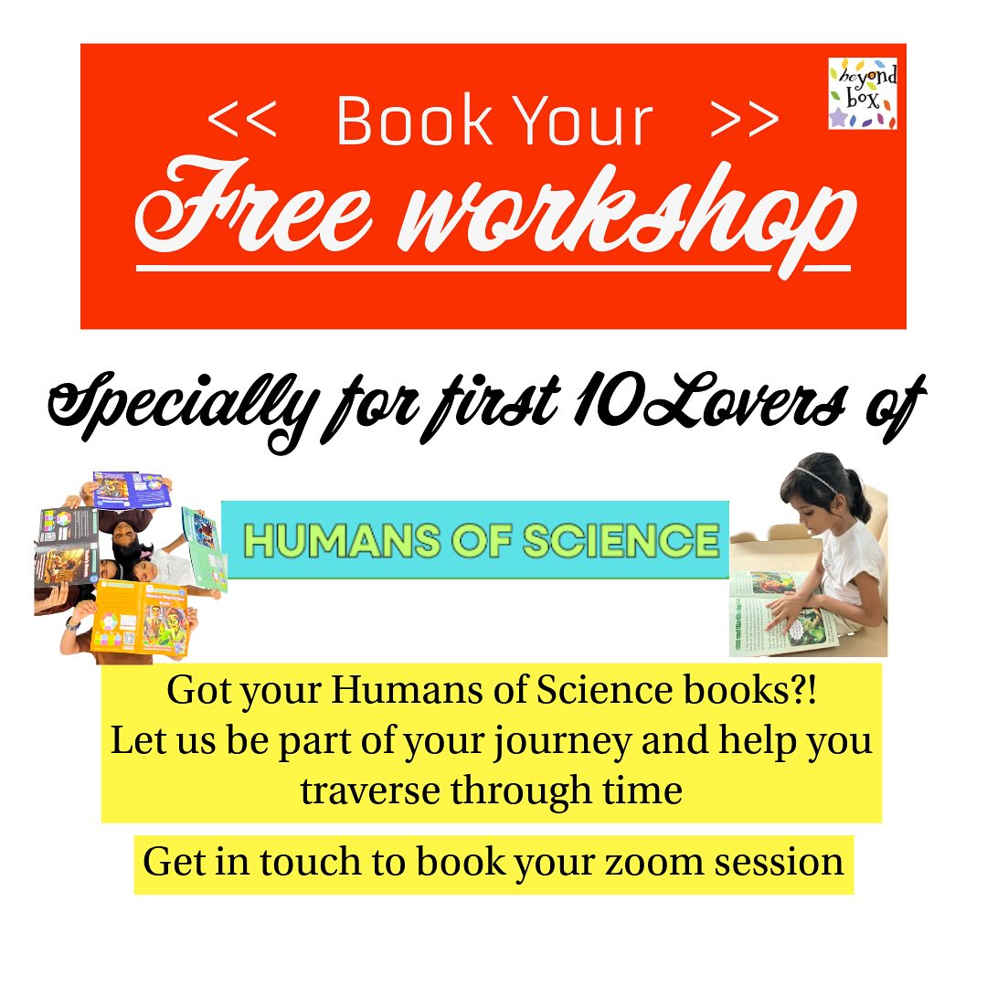 Join us on our first online workshop ✨❤️ please dm for more info #beyondbox #humansofscience #stemforkids #stemeducation