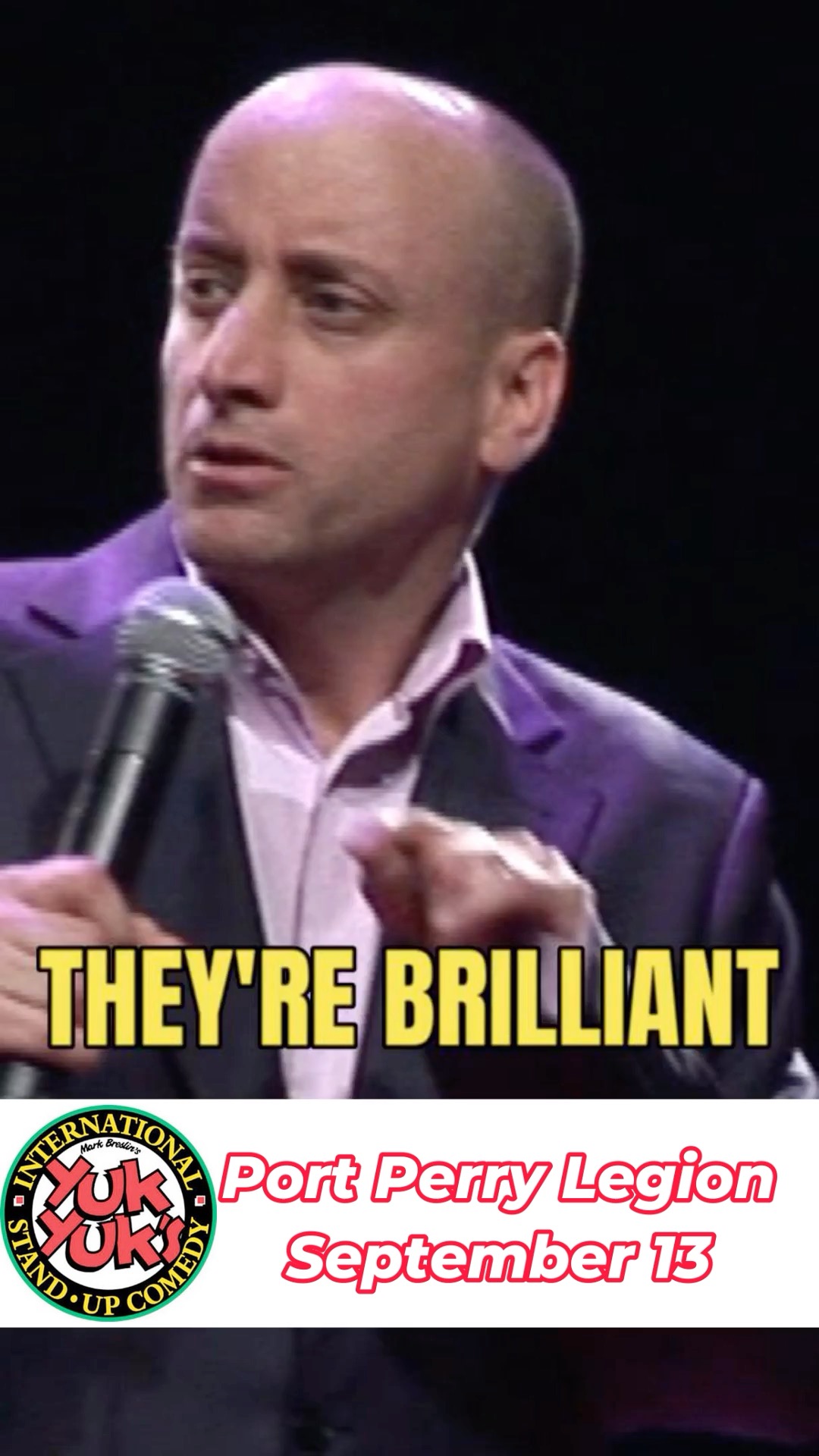 I'll be in @portperrylegion Sept. 13 WITH @justinshawmedy AND CATHY BOYD. WE are ALMOST SOLD OUT. #COMEDY #STANDUP #JOKES