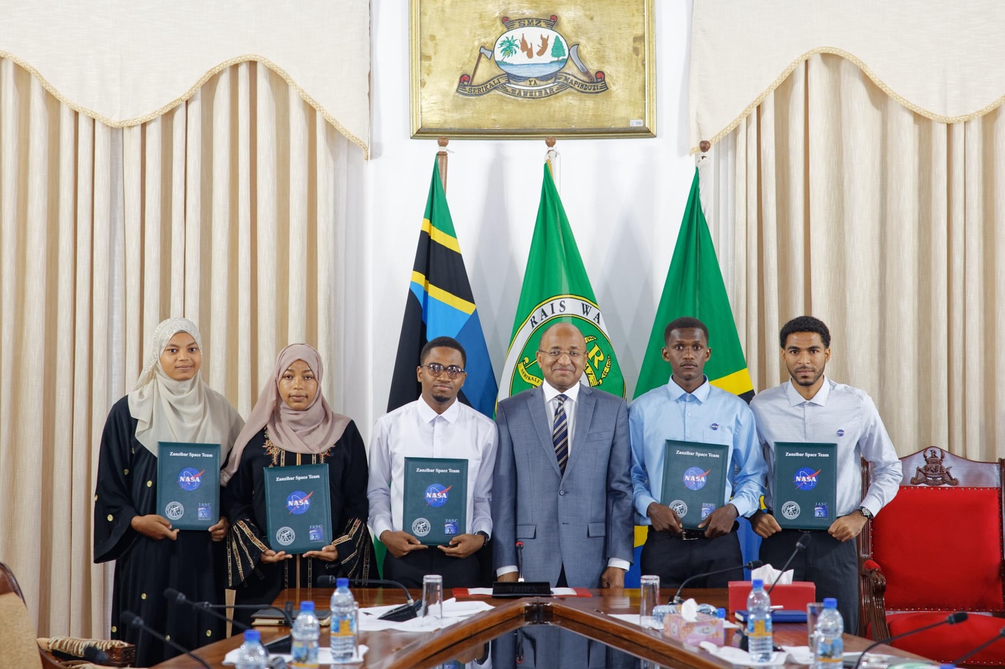 On behalf of the Royal Astronomy and Space Society, we extend our heartfelt gratitude to the President of Zanzibar, H.E. Dr. Hussein Ali Mwinyi @dr.hmwinyi , for his gracious invitation to state house in Zanzibar today.
This recognition is not only a great honor to our Society, but also a strong encouragement to our ongoing mission of promoting astronomy and space science in Zanzibar. We firmly believe that with such support and visionary leadership, the youth of Zanzibar will continue to unlock new opportunities in science, innovation, and exploration.
Together, we are confident that these efforts will place our islands proudly on the global map of space research and discovery.