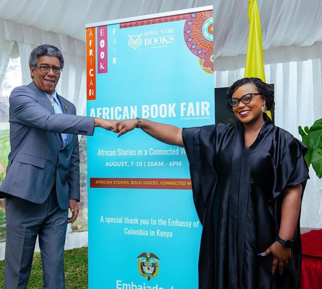 Hosting anything in front of ambassadors was definitely not on my 2025 bingo card — yet somehow, at the opening of the African Book Fair, I found myself welcoming four: from Colombia, Mexico, Chile, and Barbados, alongside senior Kenyan government officials. Surreal doesn’t even begin to cover it.
I often play it off like this is all just part of the job — then go home, sit in silence, and wonder… how? Me? How did this happen?
The 2025 African Book Fair stretched me in every possible way, and I couldn’t be more grateful to everyone who made it happen. To the panelists and moderators who filled our stage with wisdom and fire. To the Colombian Embassy, for their faith and for joining us in such a powerful conversation on Gender-Based Violence, hosted by Ambassador Pedro (with me as MC). To KNLS our venue host - the venue change was a real hit this year. To our incredible headliner, Iris Mwanza @iriscmwanza , for sharing so much brilliance, generosity, and spirit. And to every single person who showed up, supported, or played a part in bringing this to life — thank you.
Curating and organizing the 2025 African Book Fair was one of the hardest and most rewarding things I’ve done. Many nights were long and hard, full of drafts, proposals, meetings, rejections that stung, and moments that left me in panic. But looking back, I see it clearly — my village was there all along, holding me up in ways big and small.
To @hopenabalayo thank you for bringing the vision to the pages, for documenting and making sure we all looked incredible. We have memories and reference thanks to you.
To Team Soma Nami - @kabera who wears many many hats, your work is truly appreciated.
@_wairimu_njoroge_ — this is yours too. Thank you for your co-curation, and your steady hand.
Here’s to 2026. Let’s do it again.
#africanbookfair #somanamibooks #literaryfestival #curator