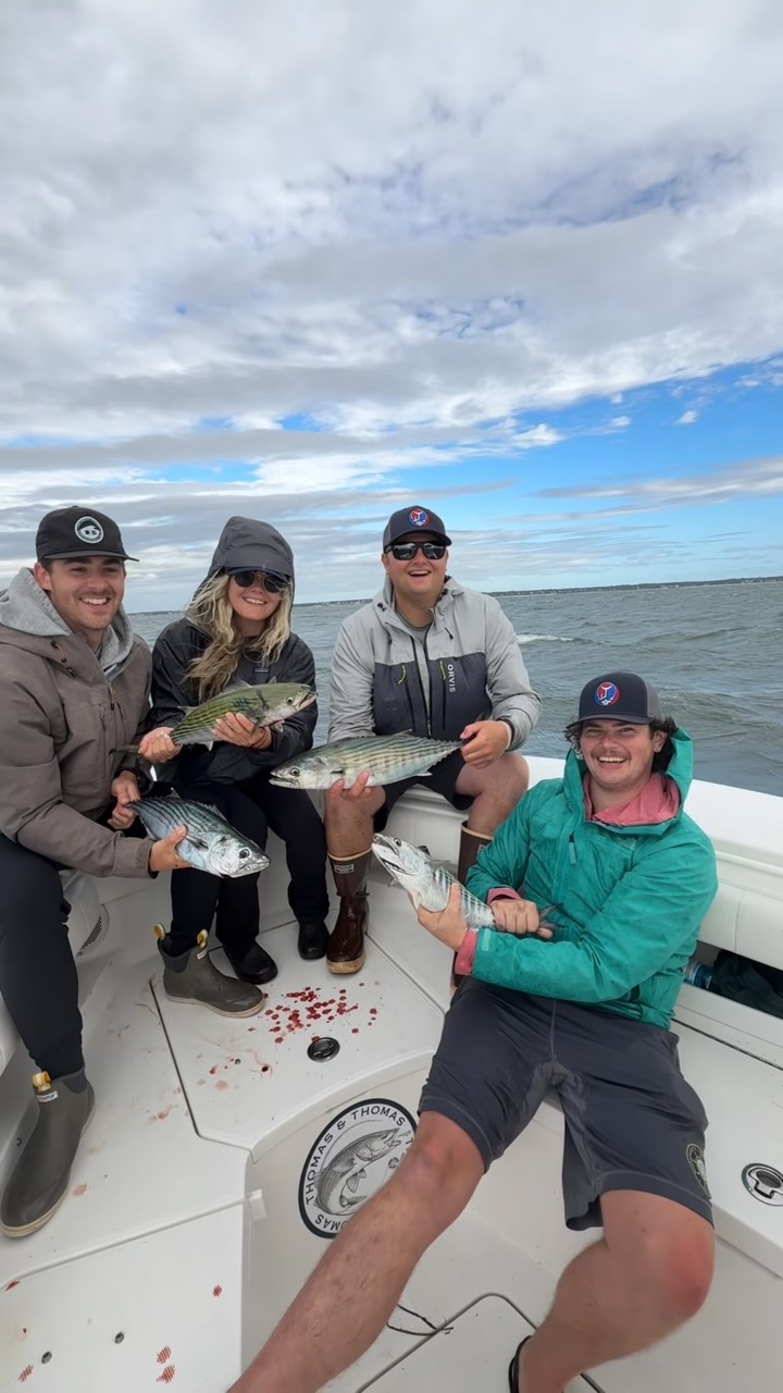 Can confirm: Bonito bite better in the slop
#jaxcharters #fishing #capecod #capecodfishing #bonito #starrods #bonitofishing #lighttackle #capecodcharters #capecodfishingtrip #ThomasandThomas #ThomasandThomasFlyRods #wearefishing #regulatorboats #fishshimano #cortland #cortlandline #yamahaoutboards #onthewater #onthewatermagazine
#mauijimsunglasses @regulatormarine @starrods @fish_shimano_north_america @cortlandline @grundens @thomasandthomasflyrods @onthewatermagazine @jake18gallagher @jmillette_4 @shayla_mccarthy @ben_hull10 @cscotti22