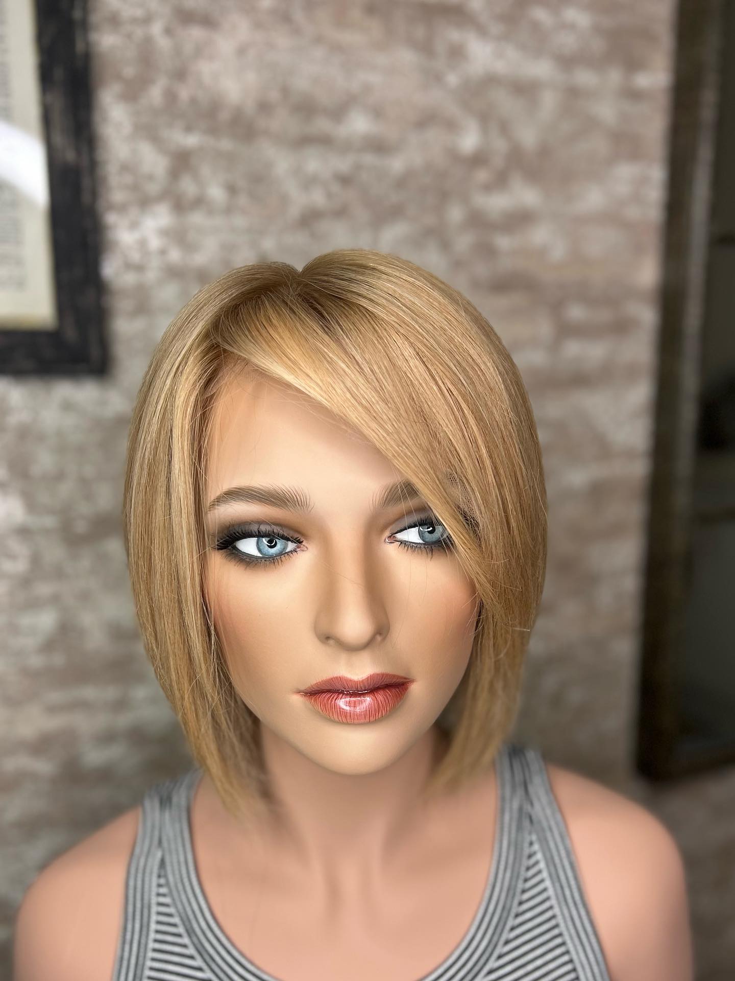 This beautiful wig is up for grabs 😍 with 10% off.
She is 100% human hair, a blend of gorgeous blondes, with a slight root shadow. Lace back and silk top for a lovely natural look.
Give me a message if you’d like more information.
.
.
#lacetopwigs #lacefrontwigs #lacewigs #wigs #lacefrontal #alopecia #areata #hairloss #hairreplacements #bespokewigs #customcolouredwigs #handmadewigs #wigbuilding #hairintegration #laceintegration #hairextensions #weave #hairlossspecialist #trichologist #trichology #hairlosssolution #hairlosssalon #hair