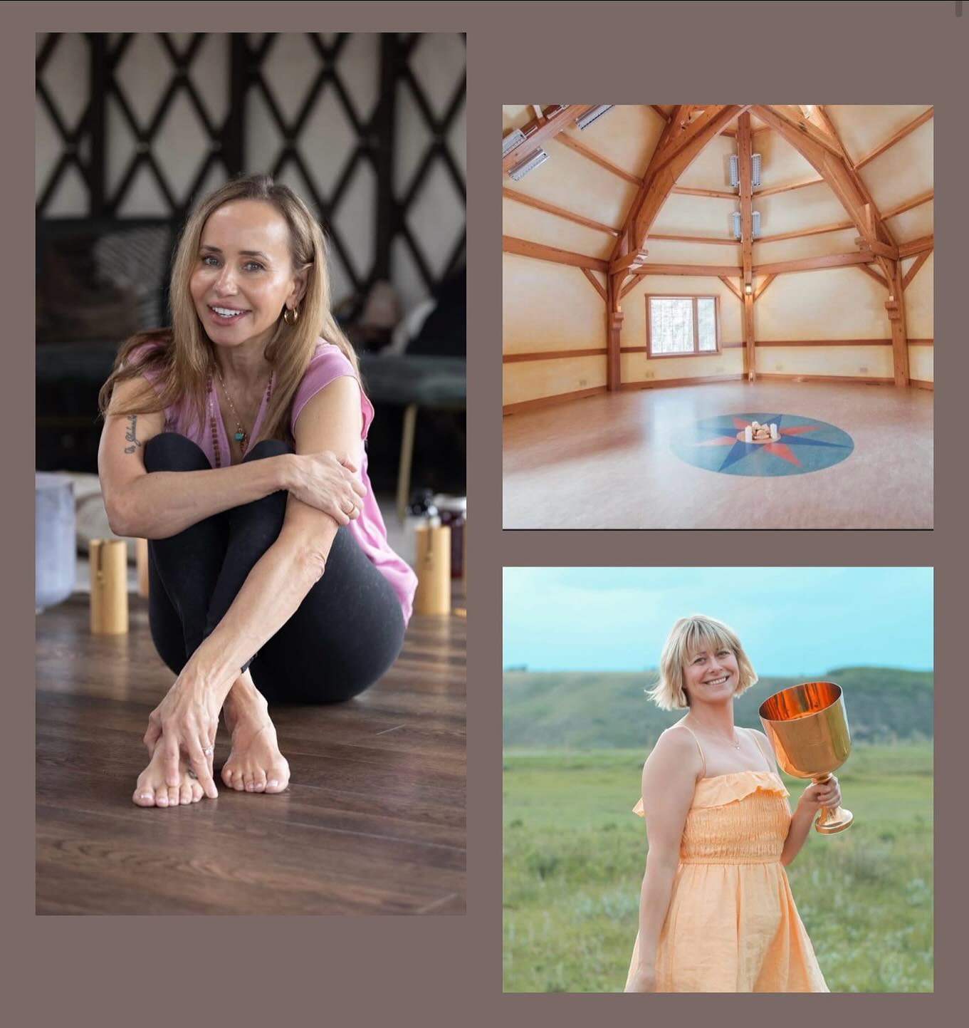*Sold out event* ✨ Somatic Release & Soundbath✨
Join us September 16th @ 7pm @yogaspiritbraggcreek to let go of stress, tension and trauma that’s stored in the body on a cellular level and regulate your nervous system. We release the Psoas muscles that are connected to the diaphragm and reptilian brain, and therefore to our fight or flight response.
Let all physical tension melt away and feel Calm and Balanced again🤎
Why:
During traumatic experiences, as the nervous system (which includes the brain) receives the threatening information that the body is being attacked, the body goes into high-alert and the psoas muscles tighten and contract as a means of defense and protection. Over the years and decades this can build up to physical tension, chronic pain, anxiety, insomnia, lack of joy and motivation, difficulty concentrating and so much more.
How:
Yulia guides you through a series of postures which support the Psoas to get ready for release. Participants then rest on their back where they experience a gentle shaking sensation as the body releases and the nervous system regulates itself.
Jenna supports this powerful process through the healing sound of her Alchemy Crystal Bowls, in order to deepen this experience on a cellular level.
The powerful vibration and nourishing sound helps the nervous systems to shift into an even deeper relaxed state.
We close and integrate the session with a guided meditation.
$62
Etransfer to contactinnerpeacecoaching@gmail.com OR
https://www.eventbrite.ca/e/somatic-release-alchemy-soundbath-tickets-1597760848709
Yulia is a Trauma Informed Yoga Instructor and Clinical Hypnotherapist with 15 years of experience
innerpeace-coaching. com
Jenna is a passionate Sound Practitioner @goldenharmonics