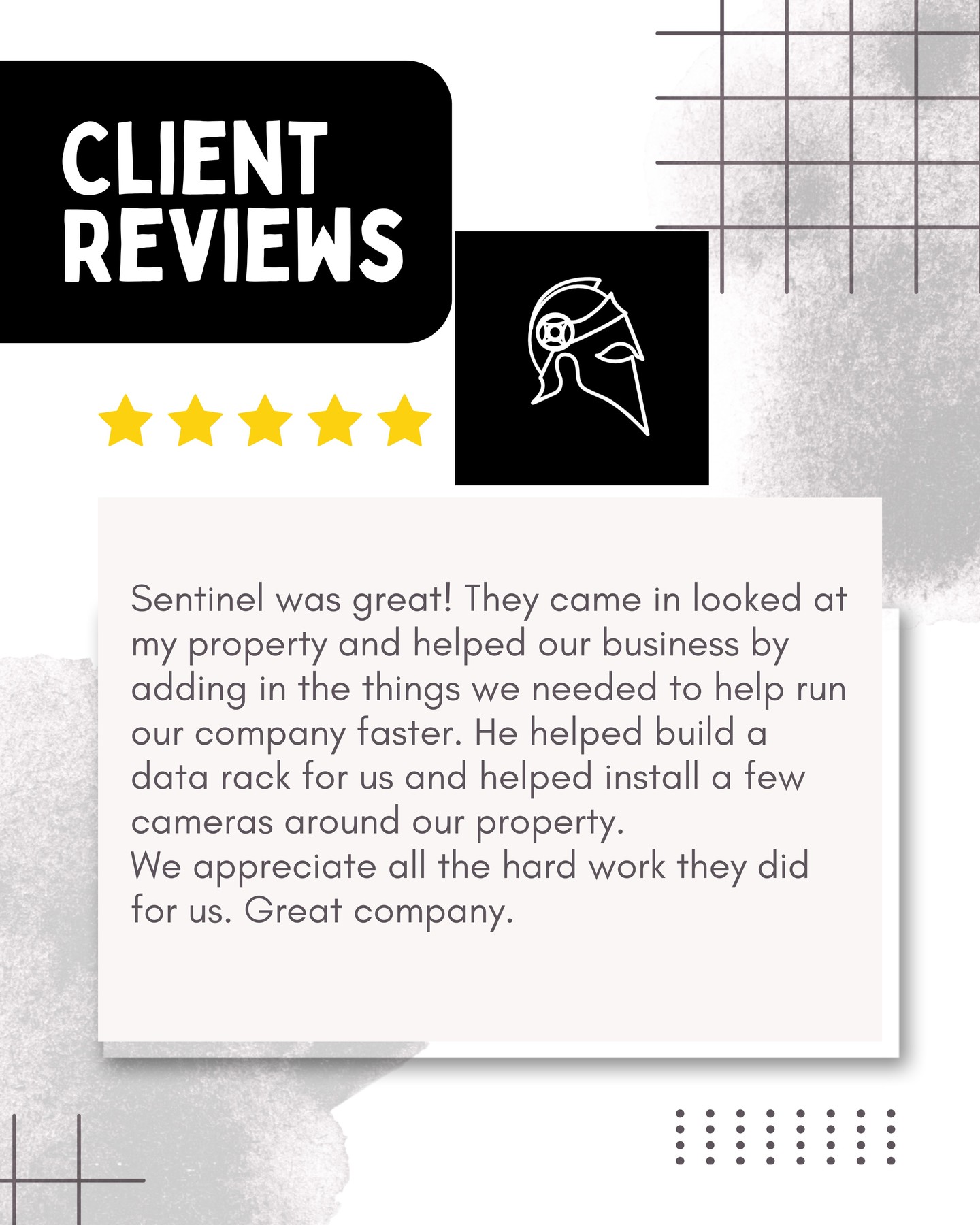 We can't thank our customer enough for taking the time out of their day to leave us such a wonderful review. Your kind words mean a lot and we take pride in our work! Thank you again for this review .
If you're interested in keeping your home or business safe and secure contact us today by visiting our website : sentinelsecurity.tech
#homesecurity #securitysystem #security #smarthome #surveillance #securitycamera #accesscontrol #securitycameras #technology #safety #camera #home #alarm #smartlock #alarmsystem #smarthometechnology #longisland #smallbusiness #businessowner #commercial #residential