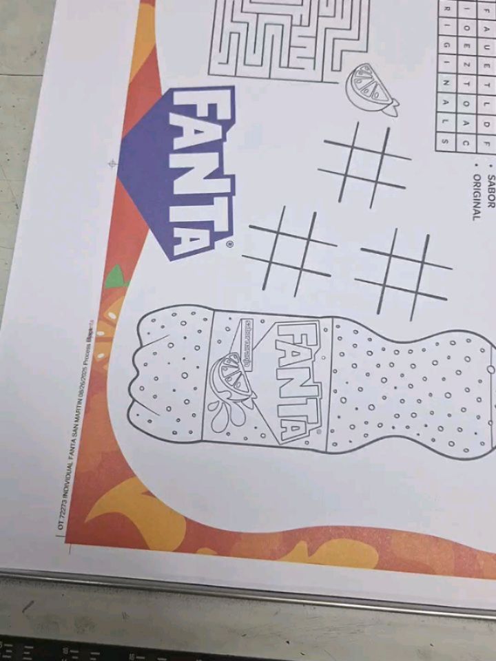 Individuales para andina. @fanta_cl