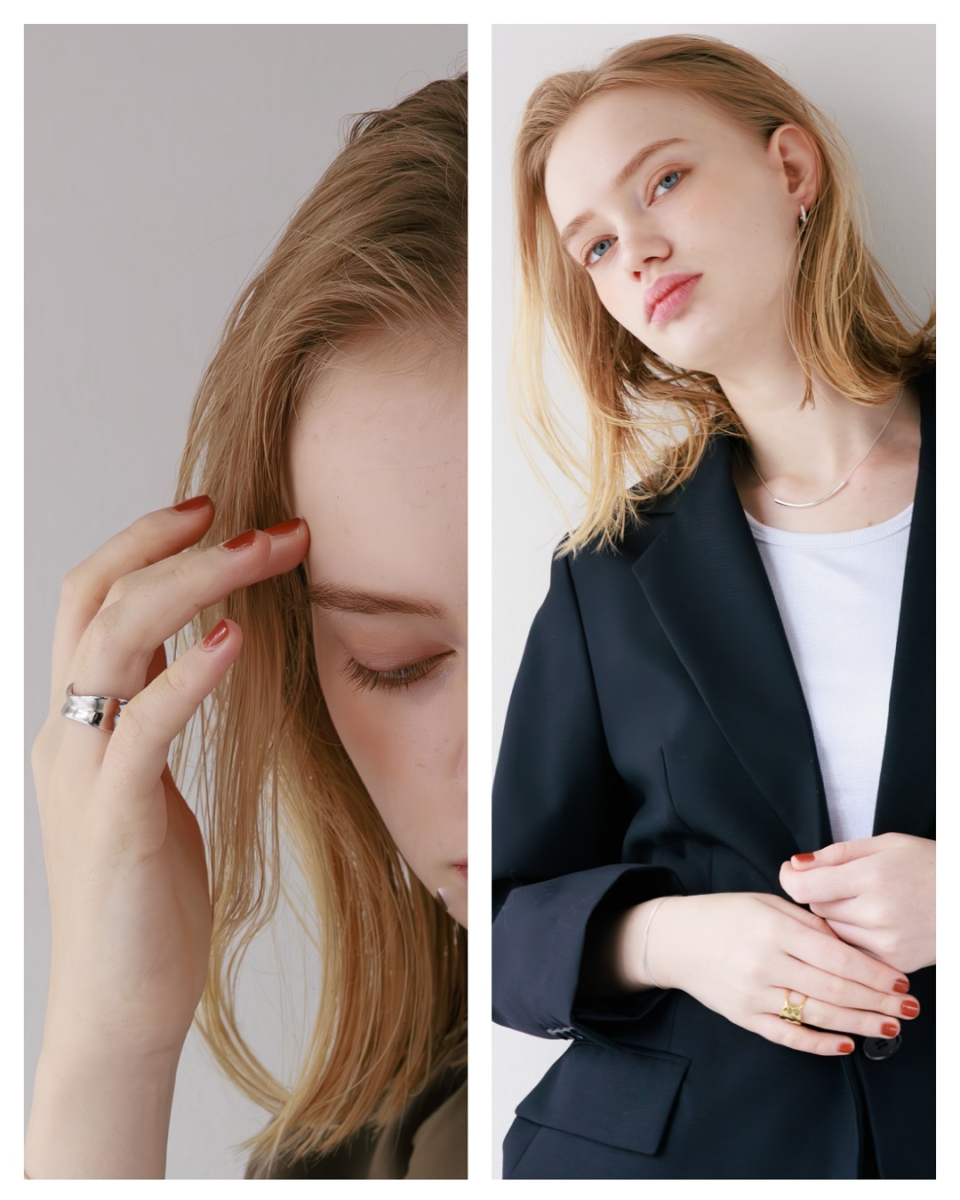 
A Little Luxury, Seamlessly Yours.
item:Product ring No.003
縦幅:1.9cm
横幅:2.1cm
厚み:1mm
内径:1.7cm
内周:5.4cm
Material:#silver925
online shop:@feln.tokyo
#felntokyo
#silveraccessory
#minimal
#simplecode