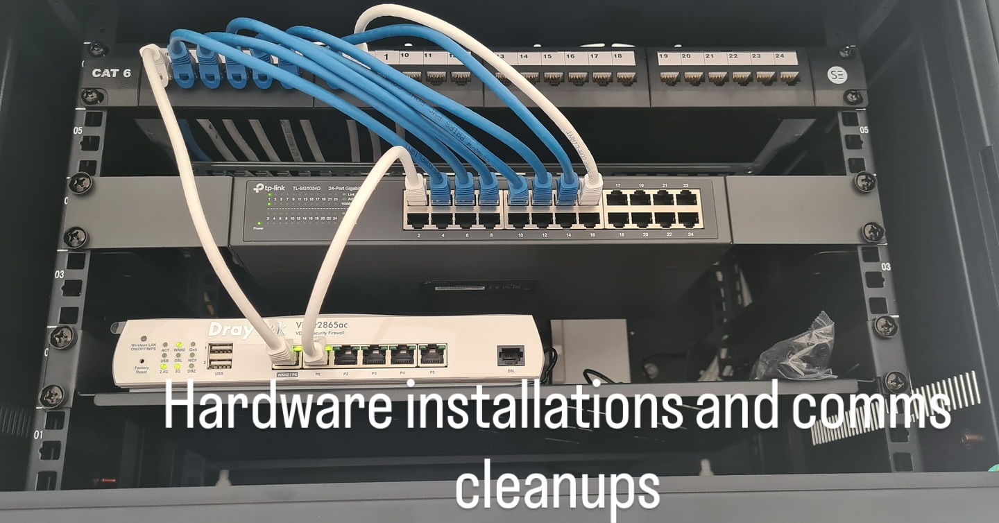 When your comms cabinet looks like a plate of spaghetti 🍝… BITS Melbourne is here to tidy it up! 💪
We install business-grade hardware, set up your network equipment, and clean up those messy cables so everything runs fast and looks sharp. 🚀
📞 Call us today and let BITS Melbourne rescue your racks!
#BITSMelbourne #ITSolutions #MelbourneITSupport #BusinessIT #NetworkSetup #CableManagement #ITSupportMelbourne #WesternSuburbsMelbourne #Werribee #Tarneit #HoppersCrossing #HobsonsBay #WyndhamBusiness #LocalITSupport