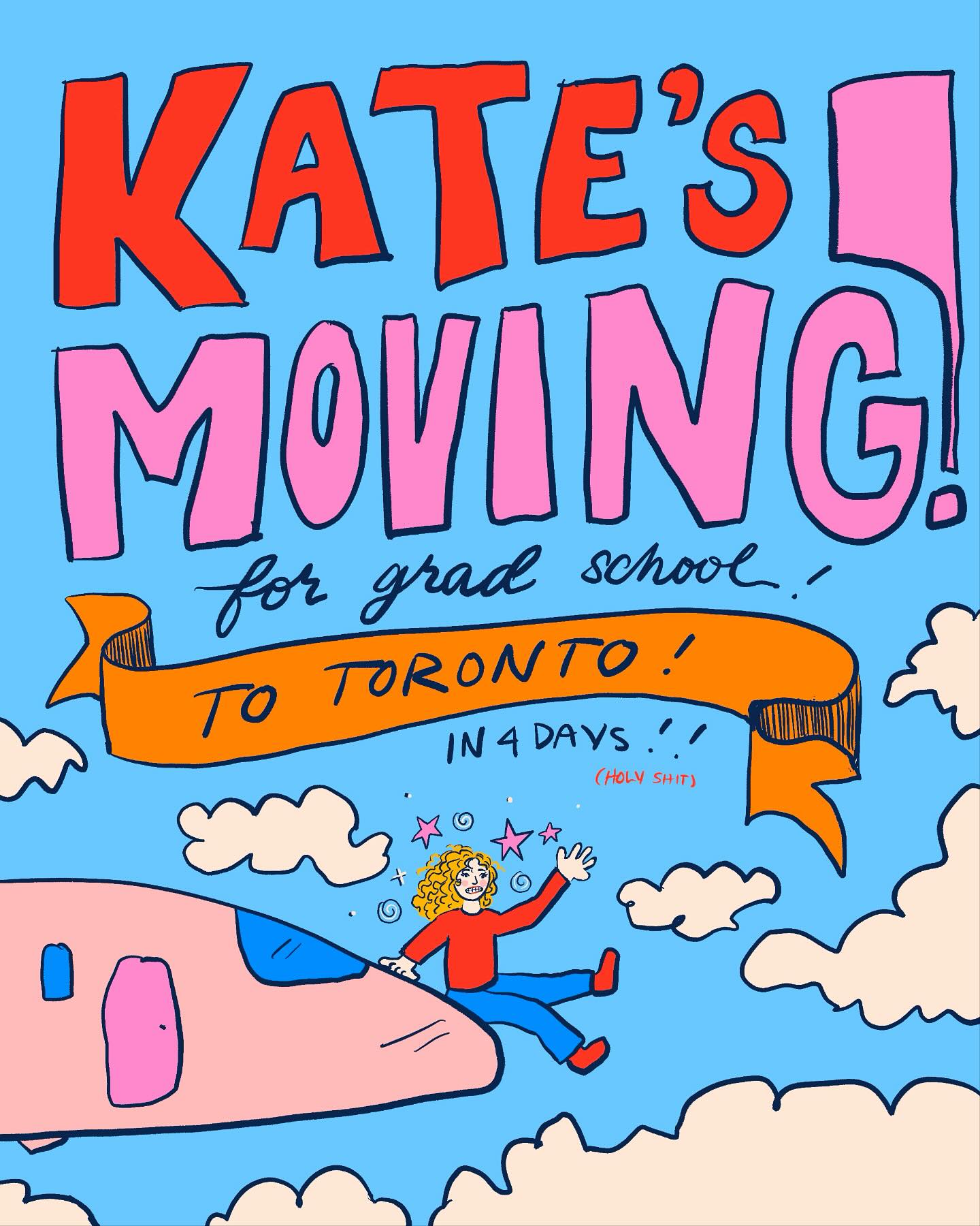 ….surprise! I’m moving to Toronto for grad school, and I’m leaving real soon! Now, unlike the John Denver song says, I do know when I’ll be back again, and it’s in about 10 months when my program is finished.
Due to a really poorly timed head injury I haven’t been able to wrap things up as neatly as I wanted here in Calgary—there are lots of you I wanted to see before I go that I don’t think I’ll have time to. But, I’ll be visiting in October and December, so do keep an eye out, and of course come say hi if you’re in Toronto!
As for the business stuff: You can still find some of my work in calgary at @shopmoonlightyyc and @recessshop. My website will be on break for two weeks while I settle in, and I might be switching up my offerings as I figure how I’m going to print my work in Toronto. Another pressing question: should I start a patreon? I keep thinking about it but maybe this is the time! Let me know what you think my Calgary friends (and everyone else too).
I will miss all my Calgary art friends so much and our awesome markets, but hopefully I will see you at them again in only a year’s time! Thank you to everyone I’ve met for making this the coolest place to grow as an artist 💜
#yyc #yycartist #yycsmallbusiness #calgary #calgaryartist #moving #toronto #torontoartists #illustration #lettering