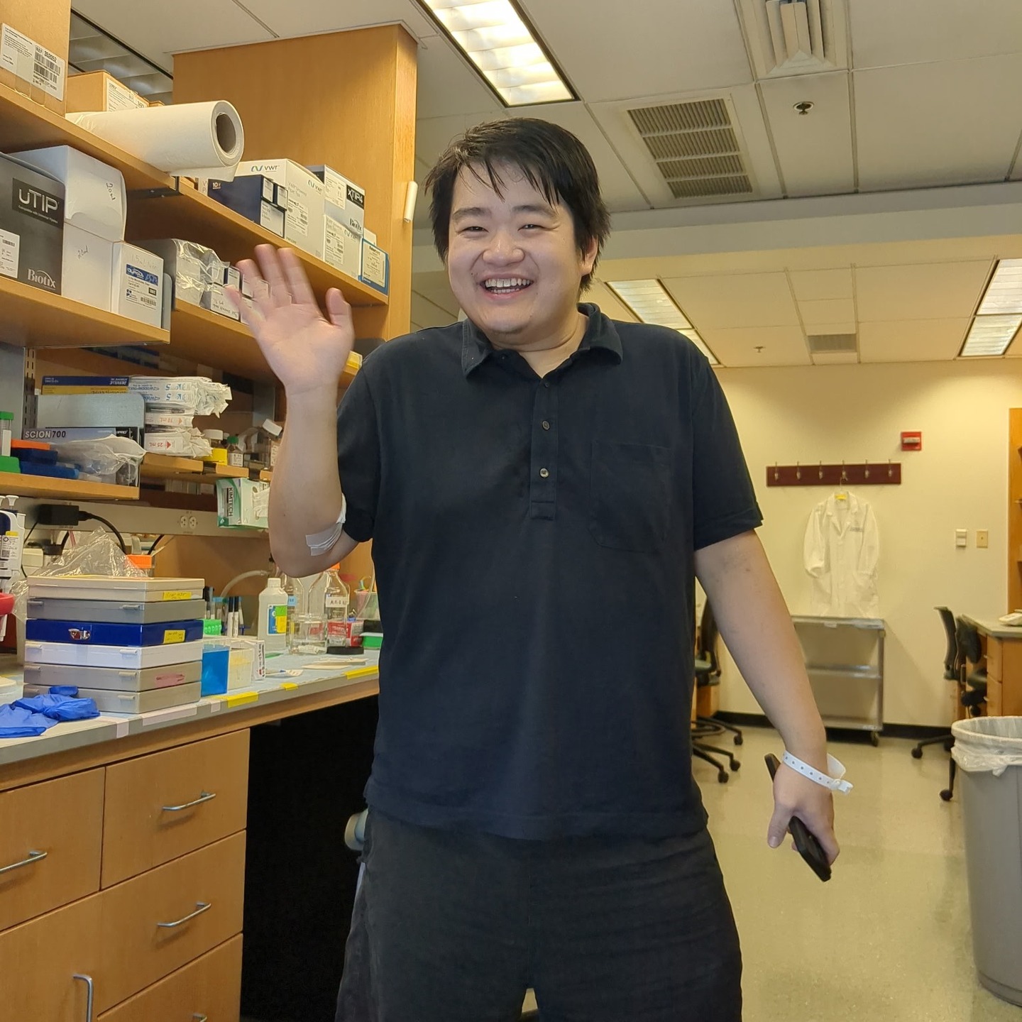 We say goodbye to our fantastic summer PennDoc student, Charles!