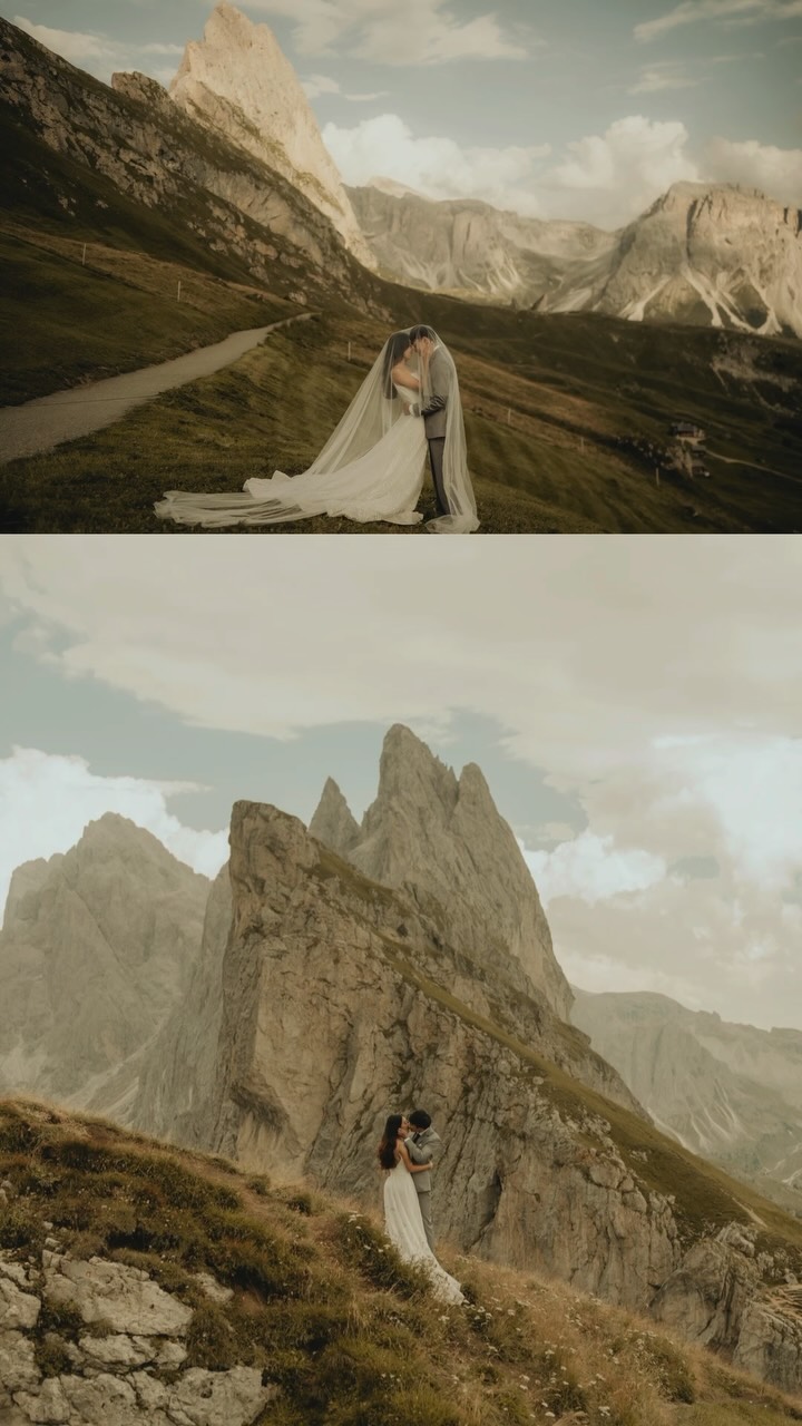 Just two people in Dolomites… looking exactly like the Pinterest board you’ve been saving for years.
Because wedding photos aren’t just photos. They’re the aesthetic, the vibe, the mood.
#PinterestVibes #PinterestInRealLife #CinematicReel #PreweddingShoot #DestinationWedding #WeddingInspo #BrideToBe2025 #CouplesWhoTravel #Dolomites #DolomitesItaly #ItalyWedding #EuropeWedding #LoveInItaly #TravelCouples #StorybookLove #ExplorePage #ReelTrending #ViralReels #InstaCouple #CoupleGoals