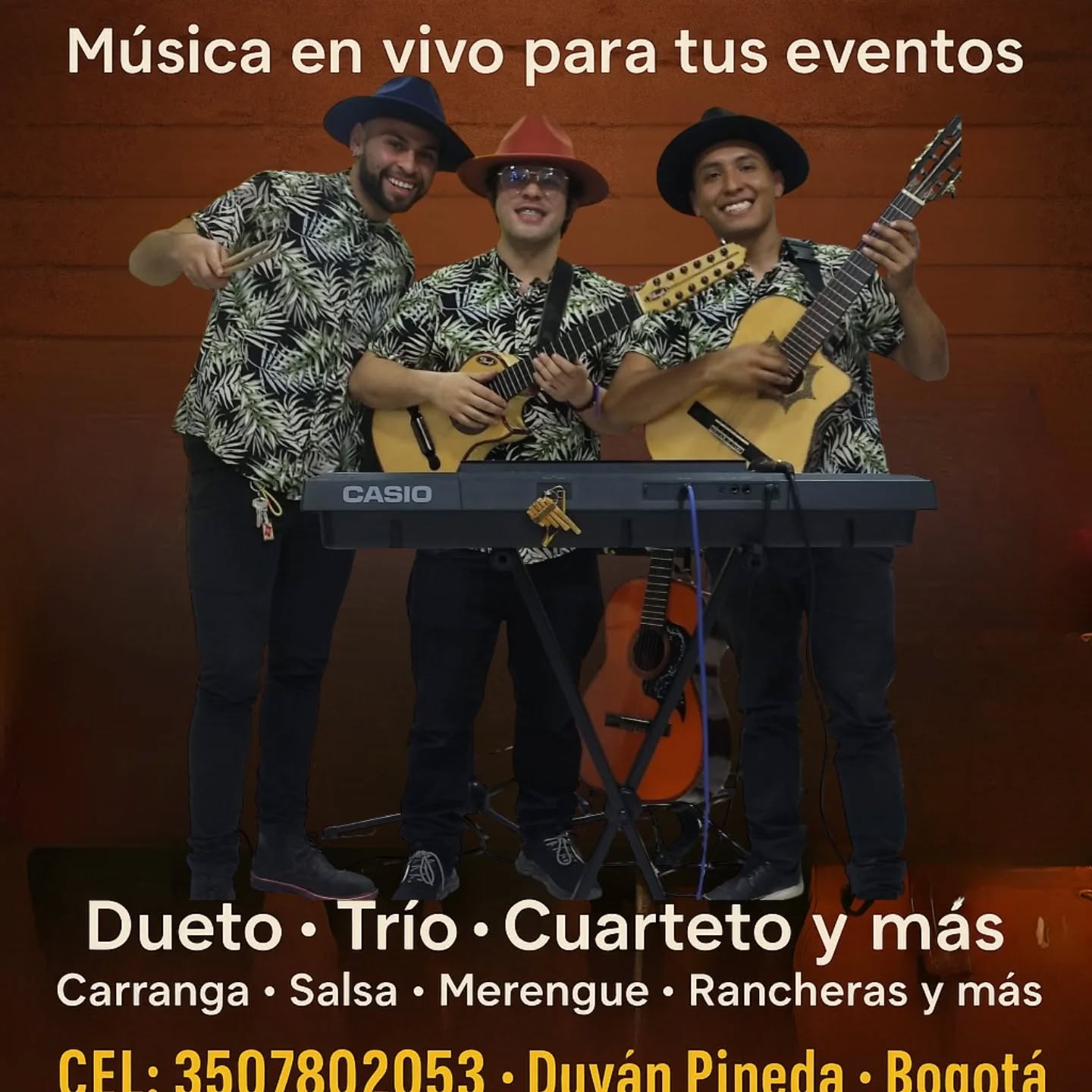 La mejor música para tus eventos ¡Reserva hoy mismo! #carranga #orquesta #merengue #showcarranguero #musicosenbogota #serenatasenbogota #musicosparaserenatas #parrandavallenata