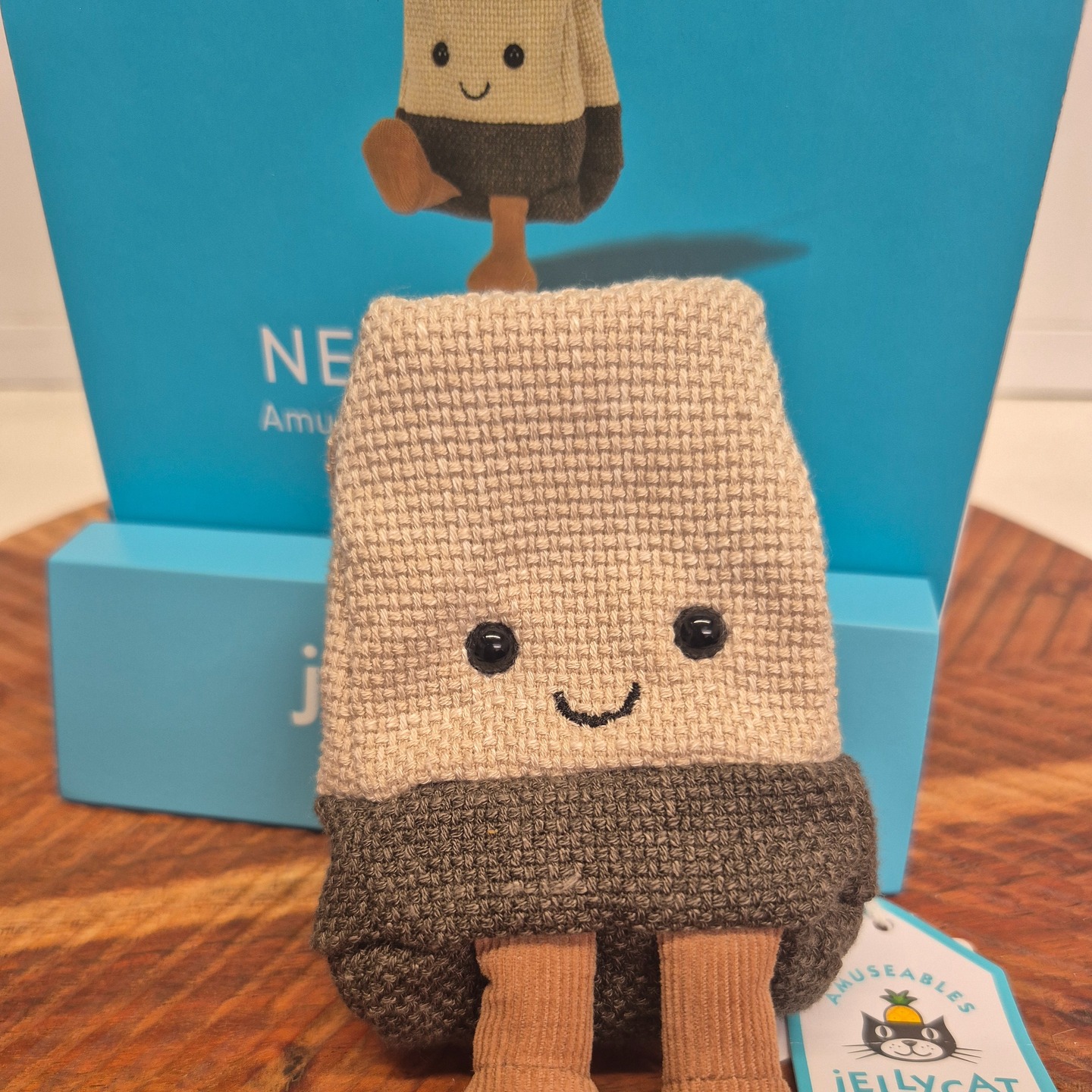 🚨 Steepy has landed!
Say hello to the latest Jellycat, Steepy the Teabag – cute, cheeky, and as refreshing as a proper cup of English tea. She's finally made it to our shelves… but probably not for long!
Limited availability – max 1 per customer. First come, first served (no reservations). Hoping for a restock this autumn!
Grab yours while you can – she’s already brewing quite the buzz! #Steepy #NewArrival #jellycat #CuteCollectibles