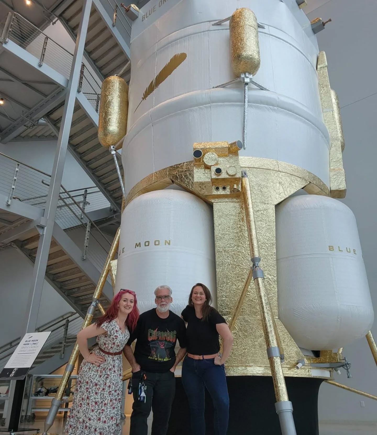 We met with @blueorigin yesterday and had a chat about neuroinclusion, got some exciting things in the works!
Here @jesstella and @infin8lycurious loving on rocket engines! They need hugs too 🥹
Come check us out at Trek to Orlando this weekend! Stop by #theneuroverseinitiative vendor table and check out our panel tomorrow! 🖖
#rockets #space #neuroinclusion #startrek #trektoorlando