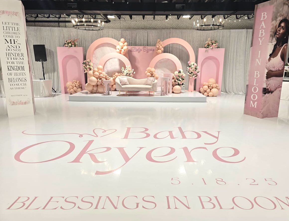 Blessings in Bloom 🌸💖-5.18.25
A milestone 30th birthday and baby shower wrapped into one unforgettable day — filled with beauty, blessings, and blooming moments✨
Event Planner + Concept Design + Coordination @mnadieevents
——
Decor @koolcalmcreations
Floor Wrap @floorwraps360
Graphic Designs @creativelayerss
#blessingsinbloom #thirty #milestonebirthday #babyshower #babyshowerinspo #eventinspo #mnadieevents #eventplanner #gtaevents #memorablemoments #torontoeventplanner #torontodecor #eventoftheday