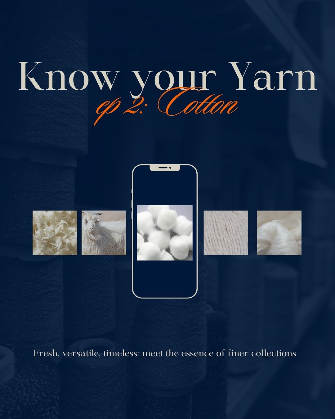 Know Your Yarn — Ep. 2: Cotton 🌿
Fresh, versatile, sustainable and the backbone of finer knitwear.
Cotton is a timeless fiber: it’s soft, breathable, moisture-absorbing, and gentle on the skin, making it the go-to yarn for warm-weather collections. In this episode, we break down what makes it essential and why we love working with it at Mida.
Designers: if you’re planning your Spring/Summer sampling, cotton is the yarn you can’t miss.
👉 Save this post for your moodboard.
📩 DM us to explore Cotton for your next project
#knowyouryarn #midatessile #madeinitalyknitwear #cottonknitwear #sustainablefashion #knitwearmanufacturer #springknitwear #summerknitwear #cottonyarn #fashiondesigners #slowfashion #ethicalfashion #textileinnovation #italianmanufacturing #knitwearproduction
