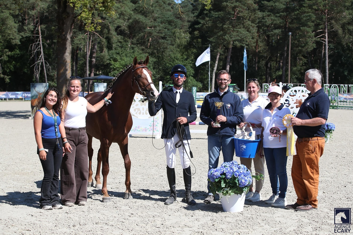 🏆Champion de France label dressage 3 ans 🏆
Mabar ajoute une nouvelle ligne à son palmarès, celle de champion de France du label dressage 3 ans ! Avec un modèle noté à 18 🤩
Un immense merci à Mathieu Papegay qui a eu l’idée de l’engager dans ce championnat, d’y avoir cru et pour tout le travail effectué !
(Il sera bientôt disponible en IAC 😉)