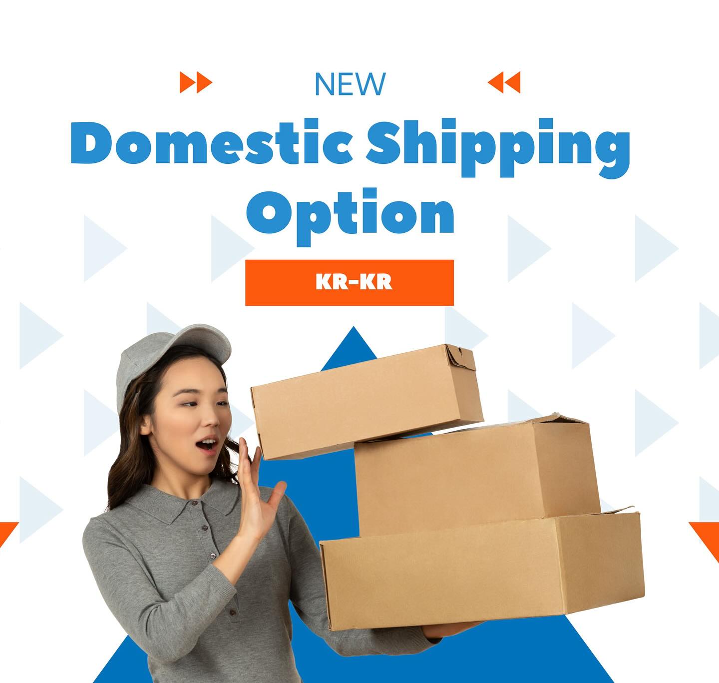 📢 KR-KR Domestic Shipping Now Available!
We know some of you need local delivery in Korea, so we’re excited to offer a KR-KR shipping option! 🚚✨
This special service is limited in scope and helps us continue prioritizing international shipments.
📅 Effective August 26
📌 Limited to 10 kg only per member and per month.
For full details and how it works, visit our official website! 🌐
#AgentNoona #KoreaShipping #LocalDelivery #KRKRShipping #WarehousingService