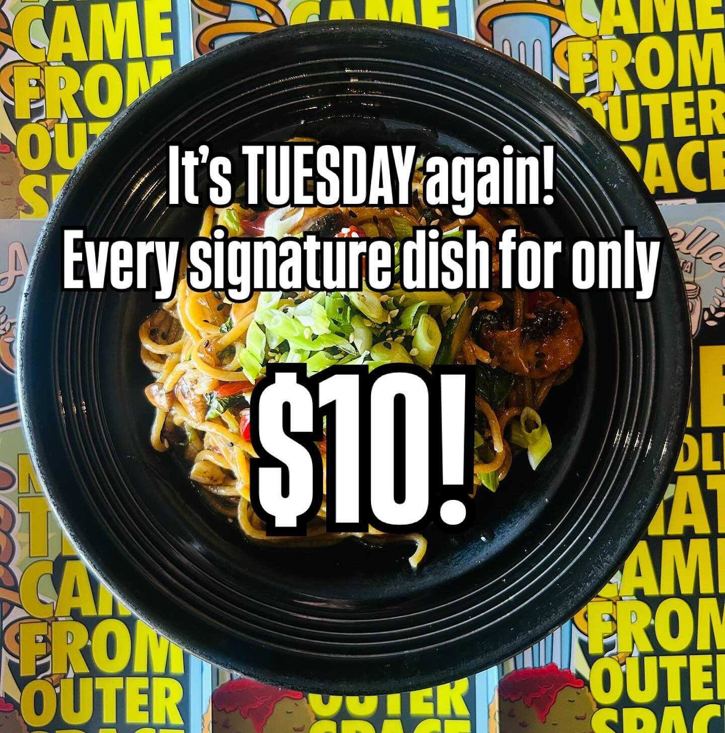 Tuesday is the greatest day! Dine in and get any signature dish for only $10! Follow me for more “My kid started college so I’m broke AF” hacks. #arlogoestocollege #cheapeats #everytuesday