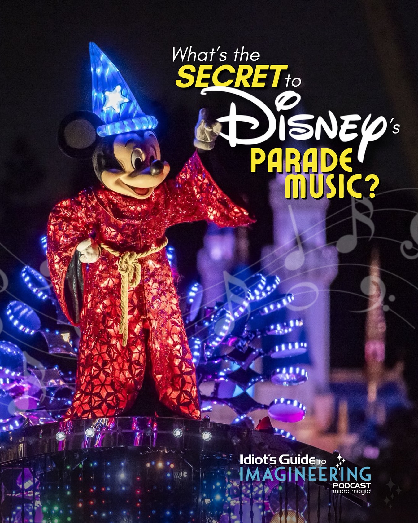 Ever wonder how Disney parades make their music feel perfectly timed no matter where you stand? In this Micro Magic episode, Stephen breaks down the clever systems Imagineers use to sync floats, speakers, lighting, and effects. The result is a seamless soundtrack that seems to appear out of nowhere.
From classic parades to the newest nighttime spectaculars, get a behind-the-scenes look at the tricks that make Disney’s moving shows feel effortless. Just five minutes of Imagineering insight, park trivia, and audio magic. 
🎧 Stream now wherever you listen to podcasts!
#DisneyParks #DisneyImagineering #DisneyStarlight #PainttheNight #FestivalofFantasy #MainStreetElectricalParade # SpectroMagic #MagicHappens #DisneyFans #BehindTheScenes #DisneyParade #Imagineering