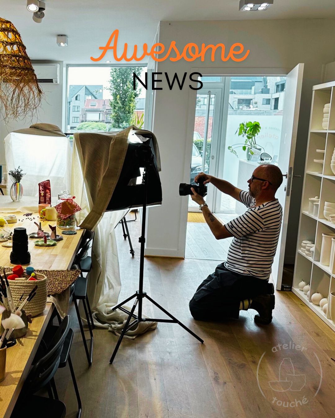 Wij hebben deze zomer niet stil gezeten!🔥
✨ Er borrelt iets nieuws in ons atelier…
Kan jij al raden wat?
👇 Laat je gok achter in de comments!
#keramiekatelier #creatiefatelier #keramiekliefde #potteryvibes #comingsoon #Bornem