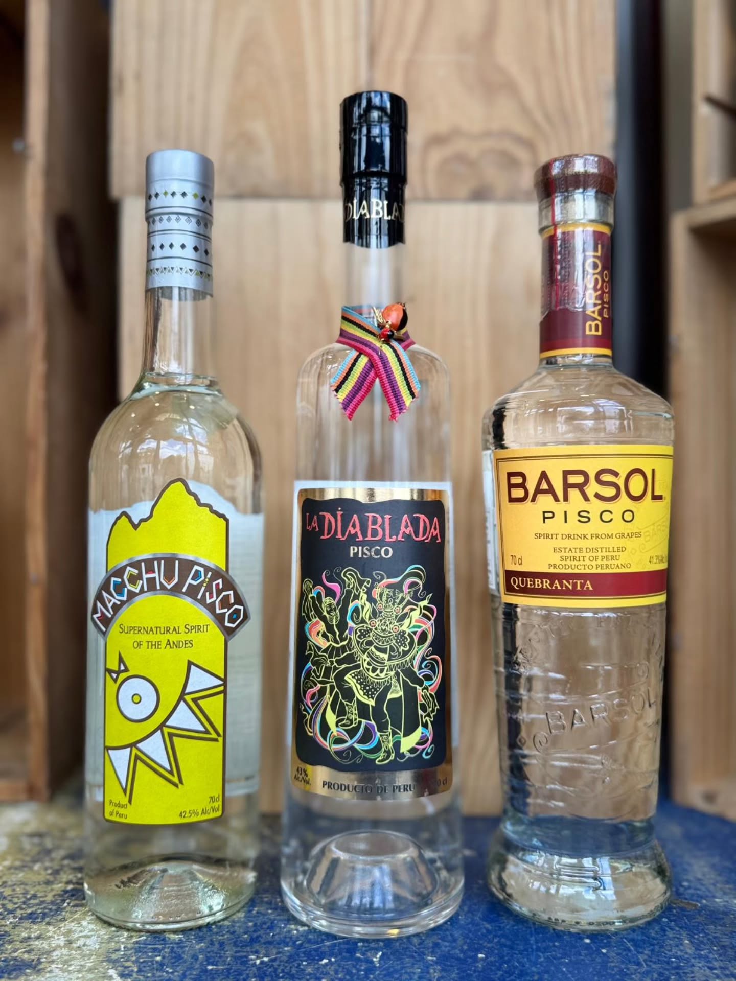 ✨ Three ways to taste Peru in a glass 🇵🇪🥂
From the bold and vibrant La Diablada, to the smooth and pure Barsol Quebranta, and the spirited Macchu Pisco – each bottle tells its own story of the Andes.
Which one are you pouring first? 🍸
#Pisco #PeruvianSpirit #CocktailTime #drinkresponsibly🍹🍸