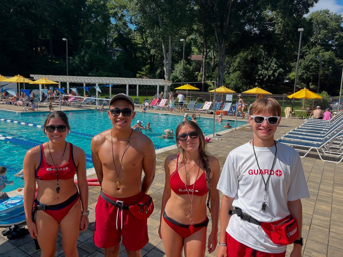 The sun comes out and @starclairerecreationclub comes to life! Remember School Schedule starts tomorrow 😎