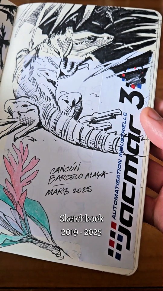 Here is a tour through my most recent sketchbook i was finally able to complete! Beside Urbance and work, keeping doing traditional art is more important than ever these days :)
#sketchbook #sketchbooktour #sketches #artoninstagram #art #artbook #wow #urbance #urbancemanga #urbancecomic #paper #noai #traditionalart