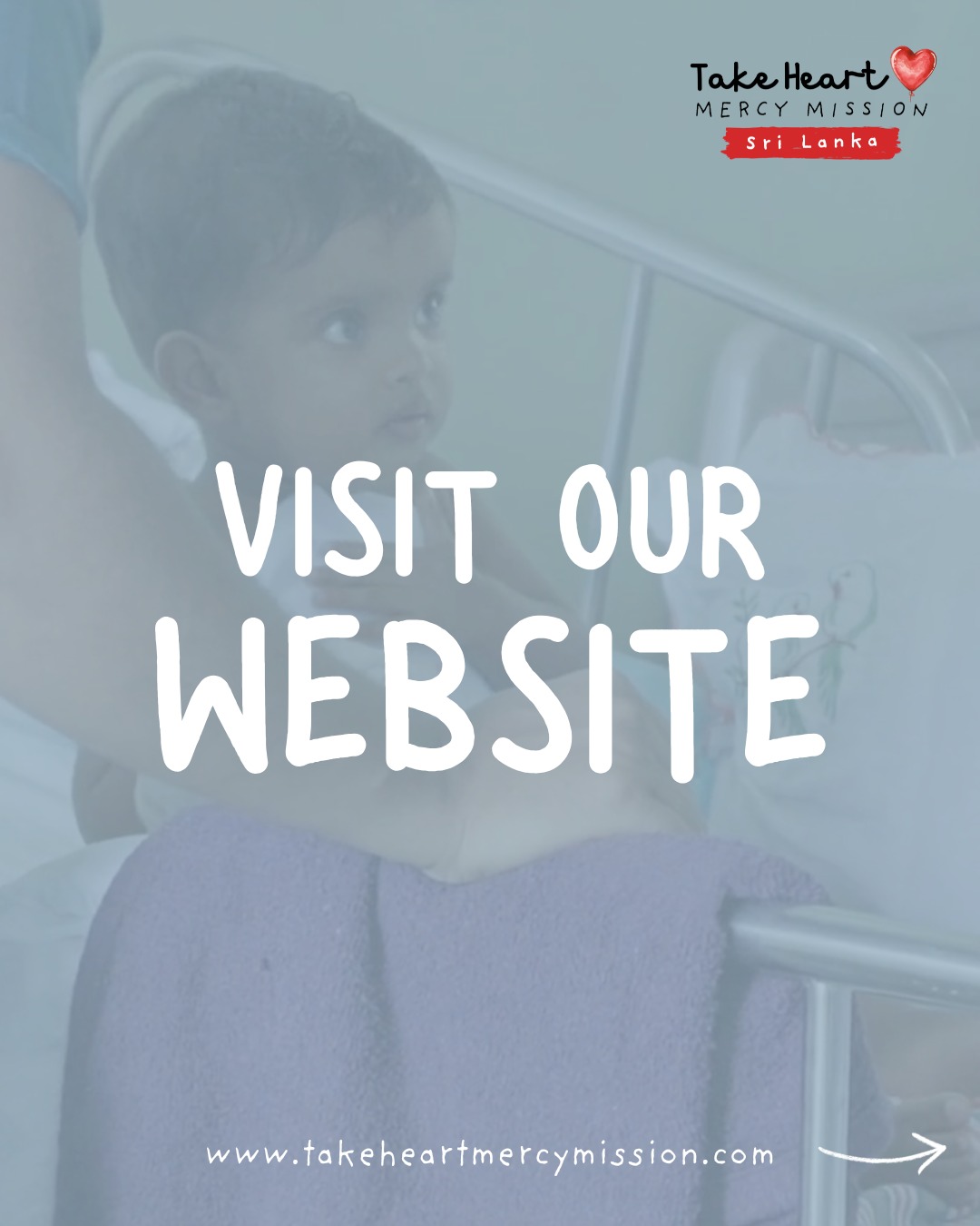 Our brand new website is live ✨
Find everything you need to know about who we are, what we do, and how you can help — all in one place.
💻 Read the latest blog posts
🫶 Meet the team behind the mission
📸 Browse photos from our recent trip
❤️ Discover the real stories behind our work
Visit now at www.takeheartmercymission.com and join the journey.
#takeheartmercymission #srilanka #srilankasupport #savingchildrenslives #hopeforeverychild #donatenow #supporttakeheart #takeheartupdates #charitywork