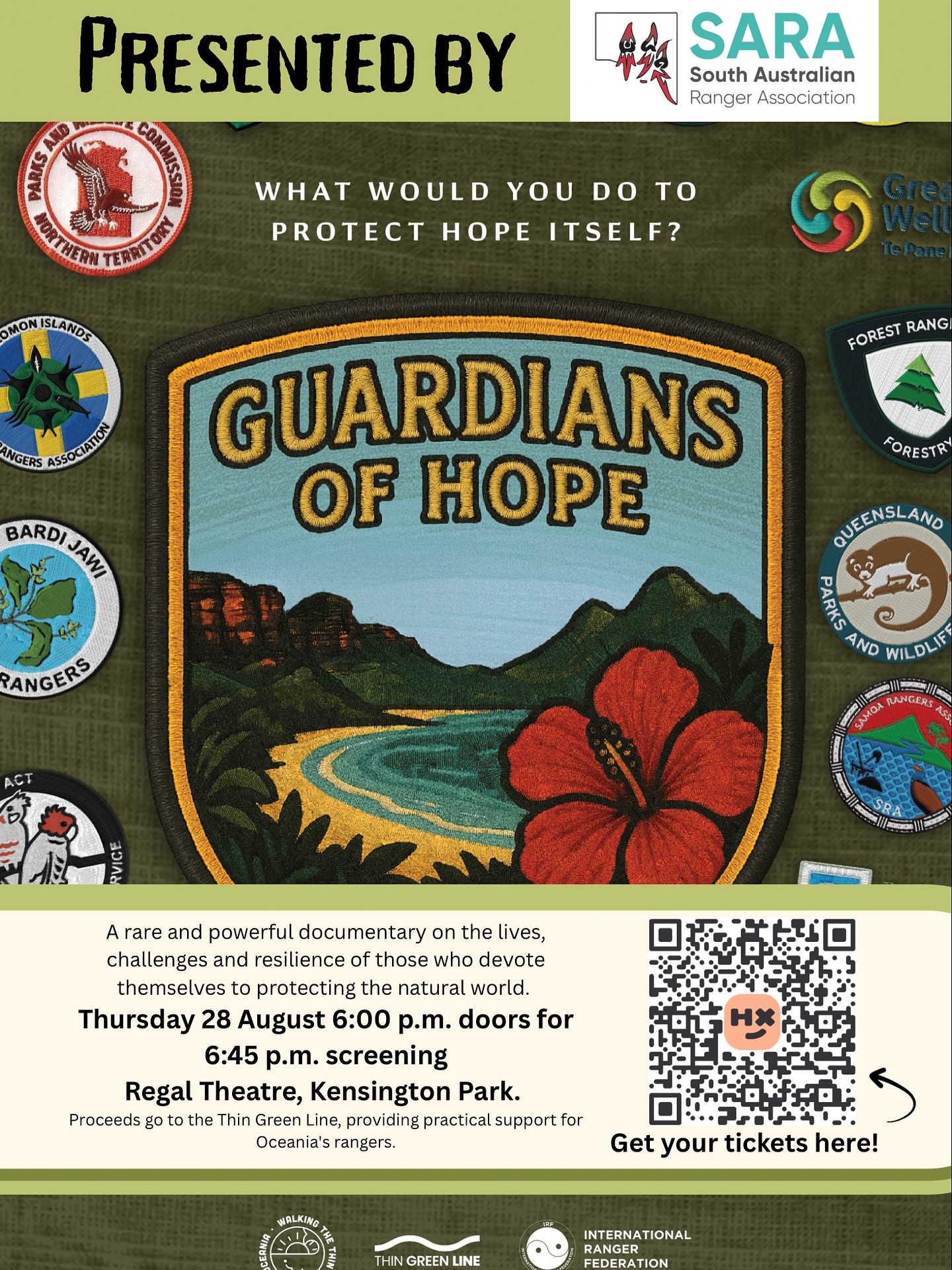 โผ๏ธ FINAL CHANCE TO GET TICKETS โผ๏ธ
๐ฅThis Thursday, we are hosting the premiere of Guardians of Hope, a documentary that offers the rare insight into the lives, challenges and quiet strength of those who dedicate themselves to safeguarding the natural world.
๐คฉAnd if the free glass of wine on arrival doesnโt convince you to grab a ticket, we have two very special items donated by @thingreenlinefoundation via their Ambassador, THE Jane Goodall. The items include a signed photo and a limited edition LEGO set no longer sold. If you attend the premiere, you are able to purchase raffle tickets for $5 upon arrival for the chance to win these incredible items. The winners will be announced following the Q&A. Be in it to win it, people!!!
๐๏ธPurchase a ticket for the documentary via the link in our bio.