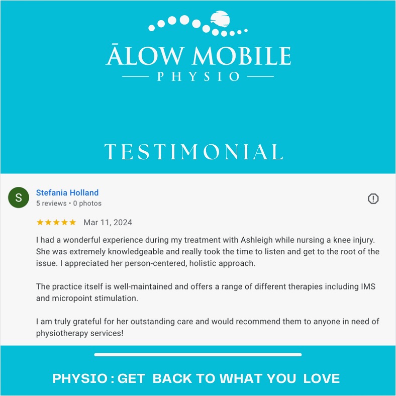 🌟🌟🌟🌟🌟
Nothing makes our day brighter than hearing such kind words from our clients!
💛 Thank you for trusting ĀLow Mobile Physio to be part of your care and recovery journey.
✨ We’re so grateful to bring expert physiotherapy right to your door—supporting you in moving, healing, and feeling your best. 🙌
Your feedback keeps us motivated and smiling! 😄💐
#MobilePhysio #VancouverPhysio #PhysioAtHome #HealingAtHome #HomePhysio #YVRHealth #PhysioVancouver #YVRWellness #MobileHealthcare #RecoveryAtHome #StayActiveYVR #PainReliefVancouver #RehabAtHome #WellnessVancouver #HealthyLivingYVR #StrongWithPhysio #MoveBetterYVR #ConvenientCare #PhysioSupport #HealingTogether