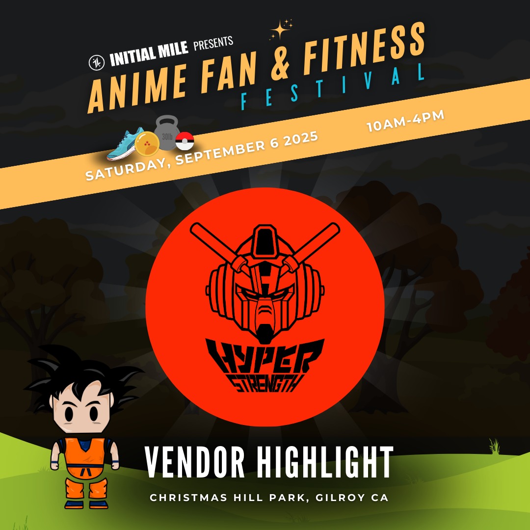 Are you looking to build power, strength and endurance? Are you looking to find that inner Saiyan and unlock your potential? Then step into San Jose's Anime inspired gym, @hscgym ! Visit their booth at our inaugural Anime Fan and Fitness Festival on Saturday September 6 in Gilroy CA to learn more about their services and fitness center. #animefanandfitnessfestival #initialmile #adaptevolveascend #animefest #animefans #theoriginal #theoriginalanimefitnessfest #anime #animelife #fitnessfest #fitnesslifestyle #fitlife #fitnessfest #bayareaevents #gilroy #Animegym #animeinspired #hscgym #hyperbolictimechamber #sanjosegym