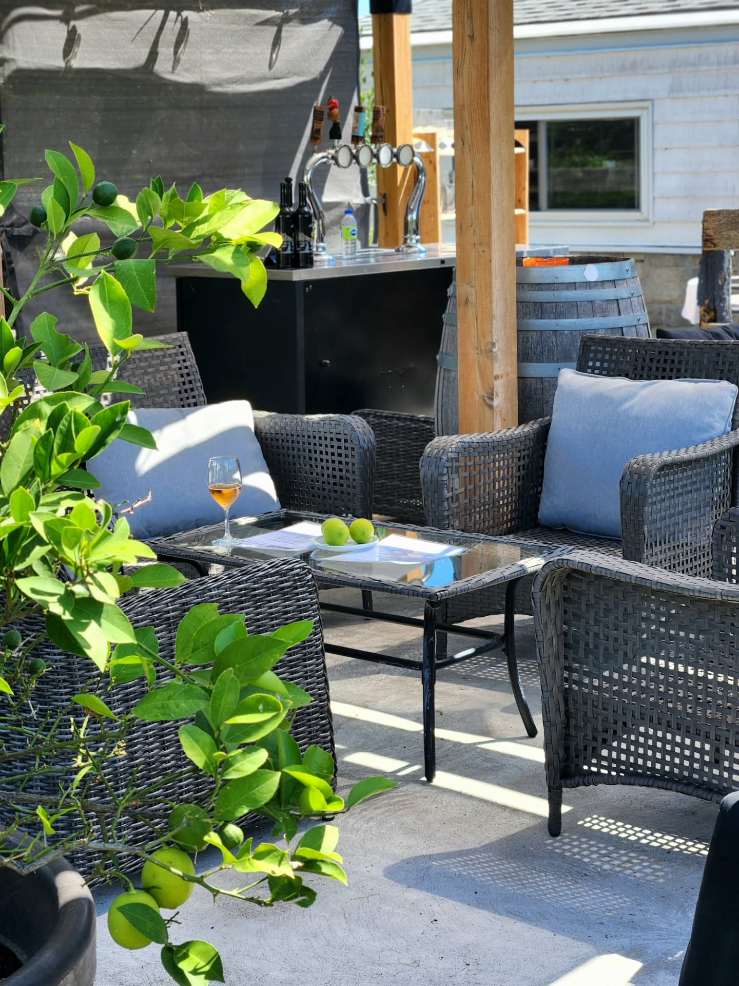 Looking for the perfect long weekend escape?
Step into our speakeasy, tucked away in the wine garden. Sip on refreshing drinks, enjoy chef-crafted bites, and soak up the cozy vibes with our amazing team ready to welcome you.